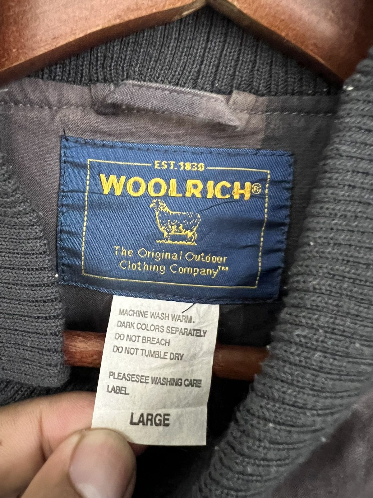 Japanese Brand × Woolrich Woolen Mills WoolRich Varsity Jacket Size US L / EU 52-54 / 3 - 5 Thumbnail