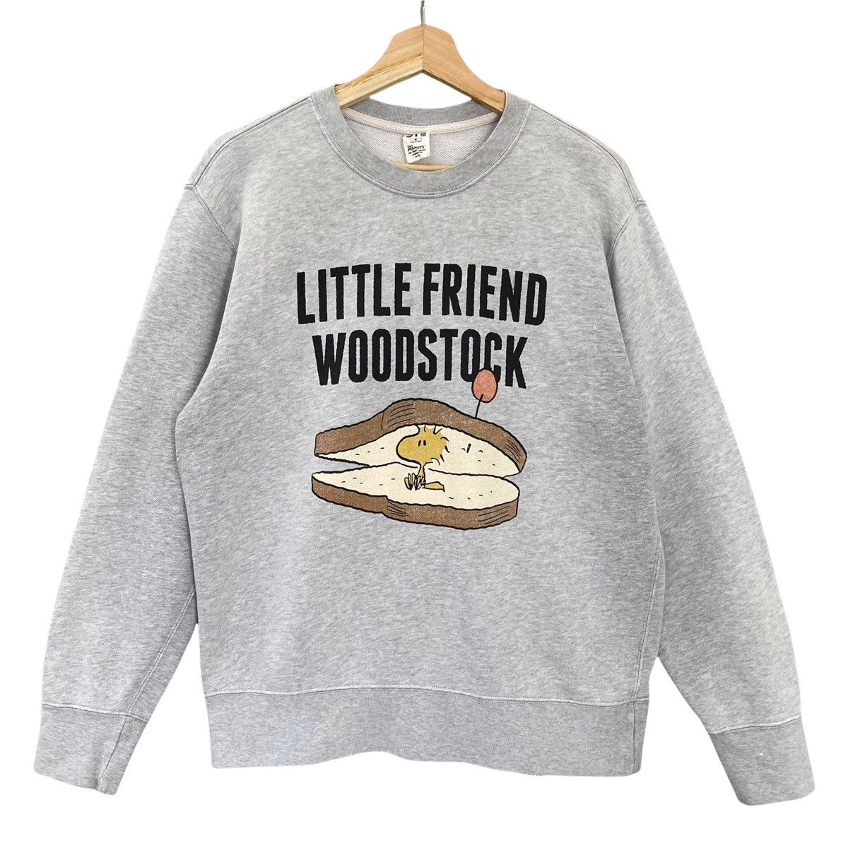Japanese Brand Snoopy Little Friend Woodstocks Crewneck Sweatshirt Size M Size US M / EU 48-50 / 2 - 1 Thumbnail