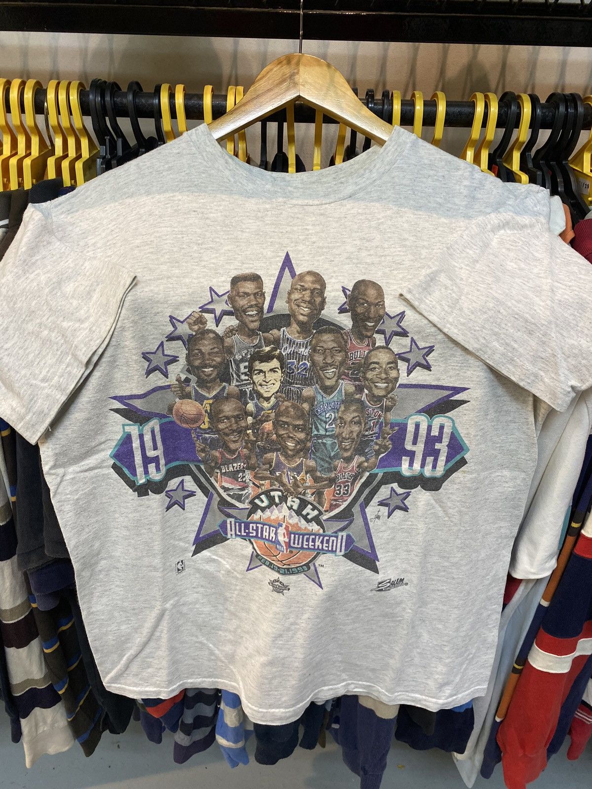 レアNBA 1993 オールスターTシャツヴィンテージ