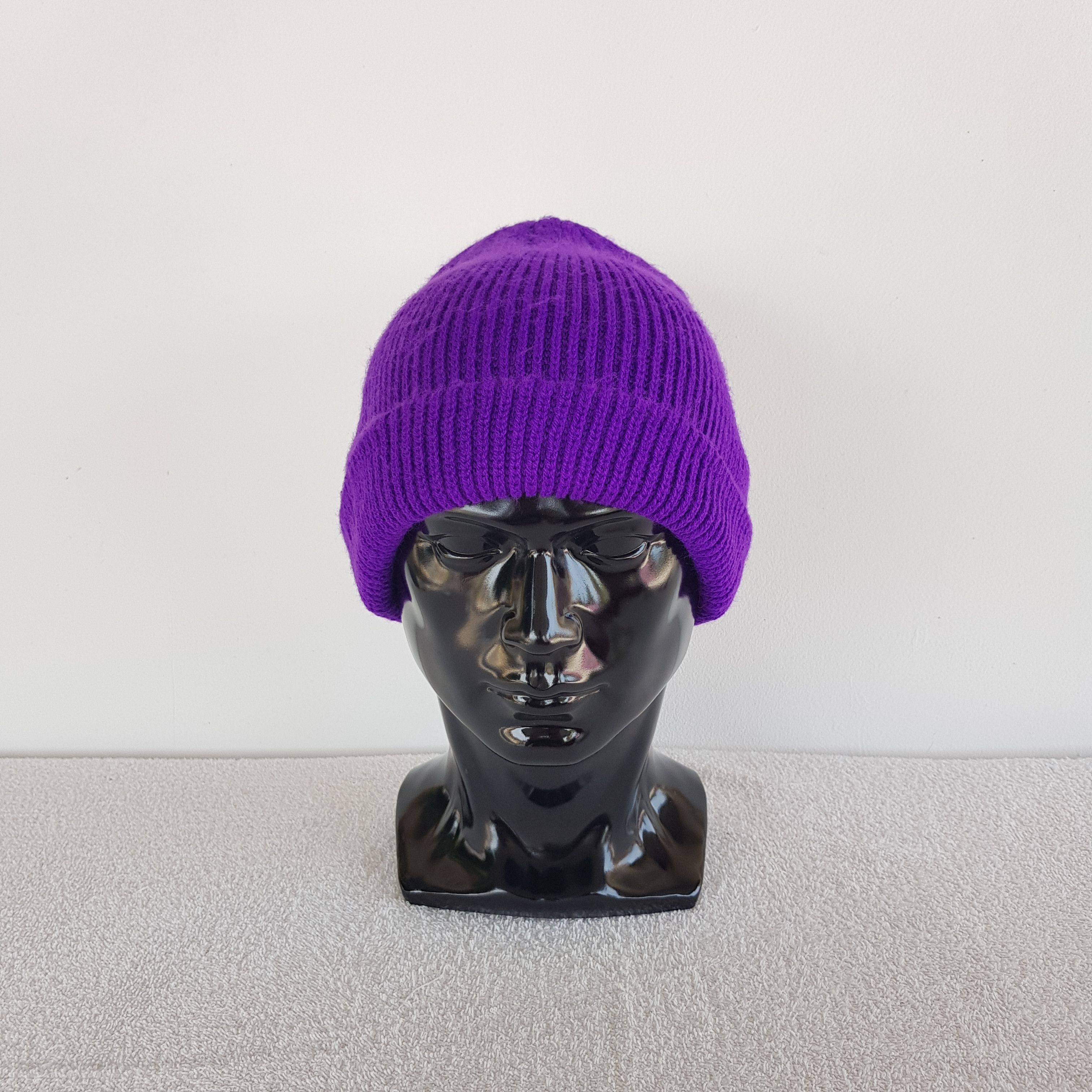 Japanese Brand × Vintage Japanese COAL Beanie Snow Cap Purple Hats - AC10301. Size ONE SIZE - 2 Thumbnail