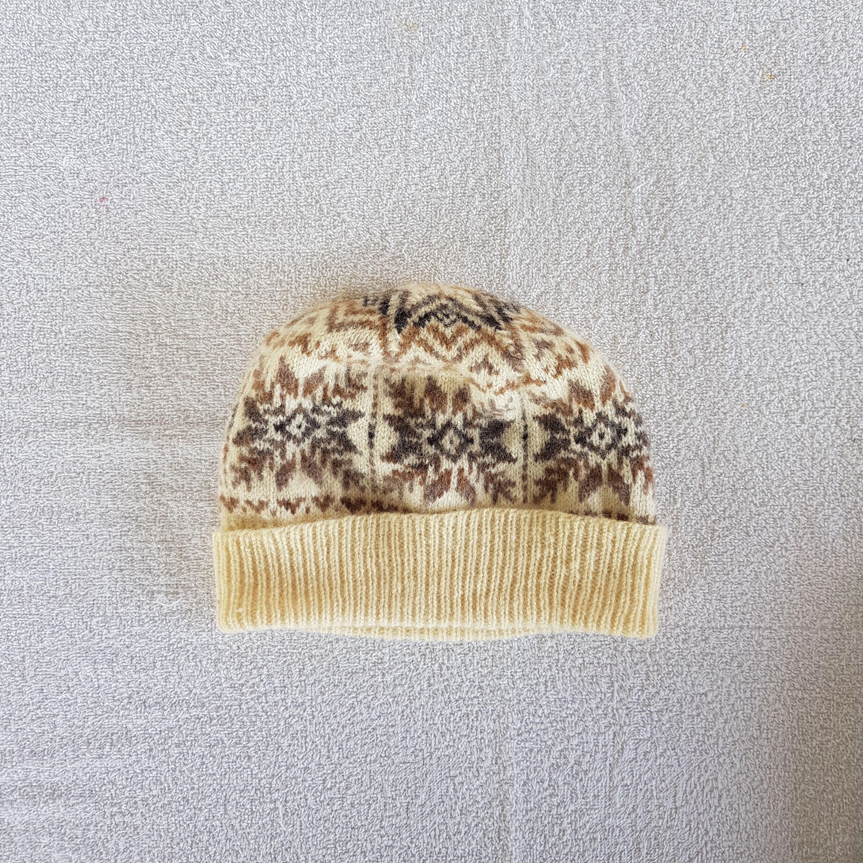 Japanese Brand × Vintage Japanese Unknown Beanie Snow Cap Knitted Crochet Hats Size ONE SIZE - 5 Thumbnail