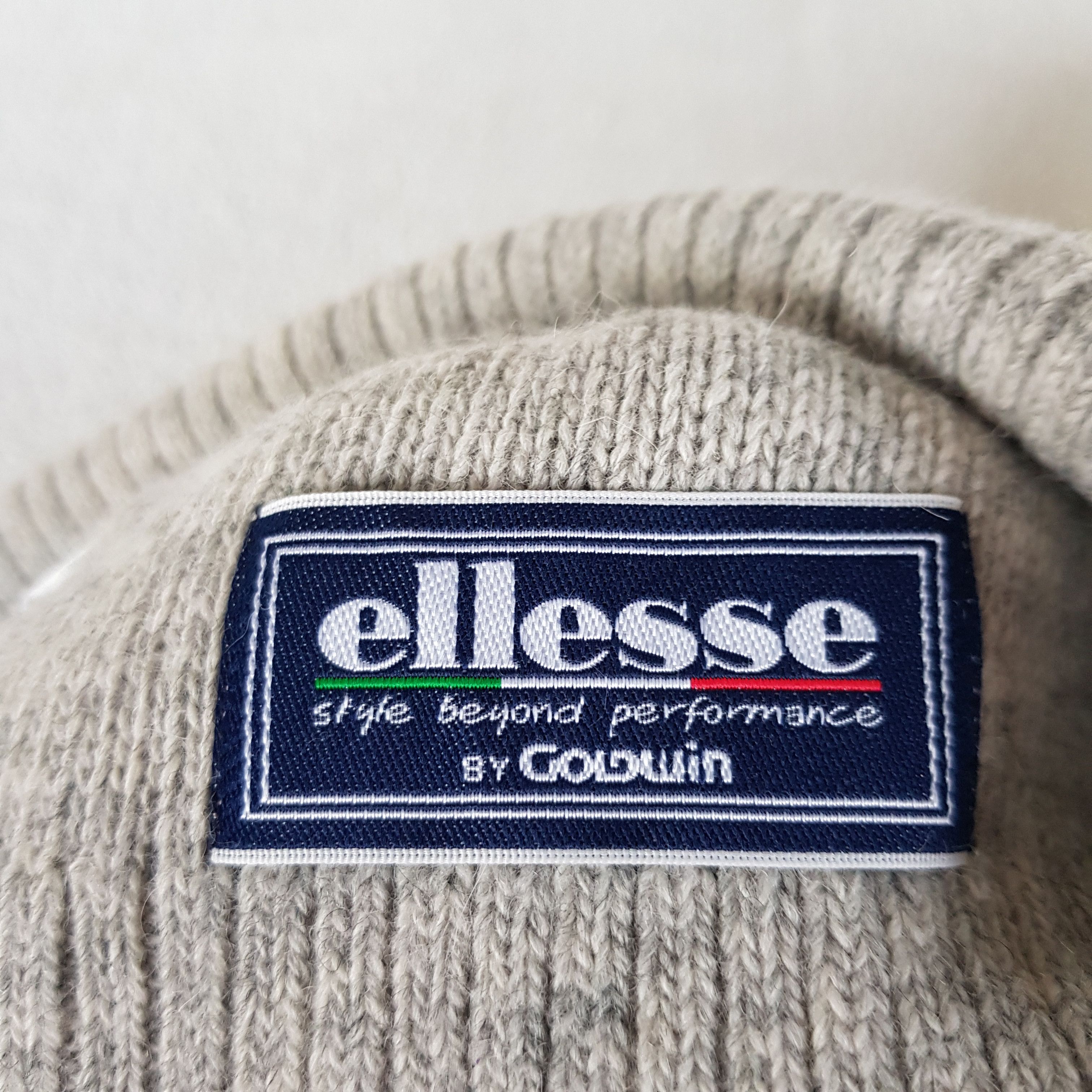 Ellesse × Vintage Vintage Ellesse Beanie Snow Cap Knitted Hats - AC10491. Size ONE SIZE - 6 Thumbnail