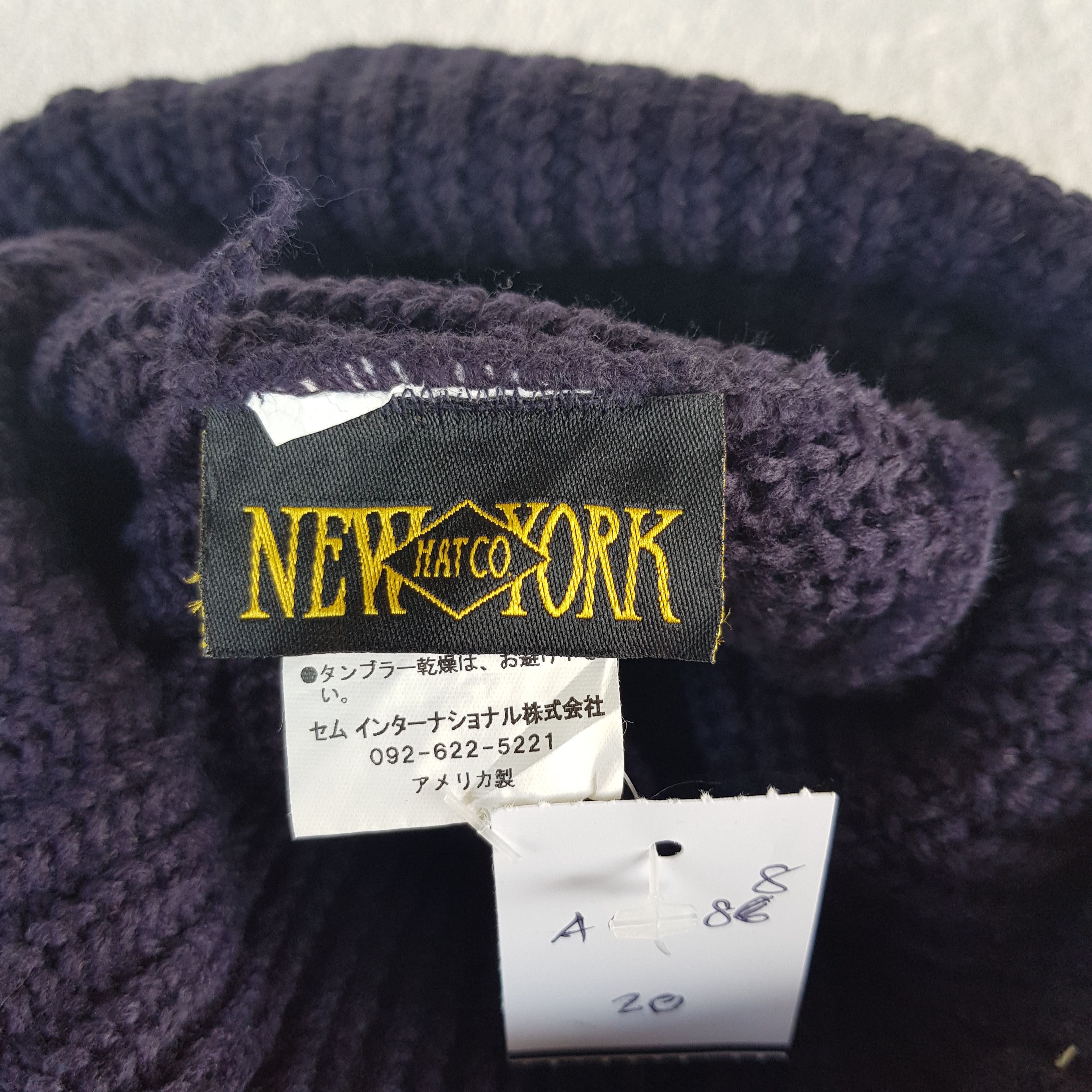 Japanese Brand × Vintage Vintage New York Hat co Beanie Snow Cap Knitted Hats Size ONE SIZE - 6 Thumbnail