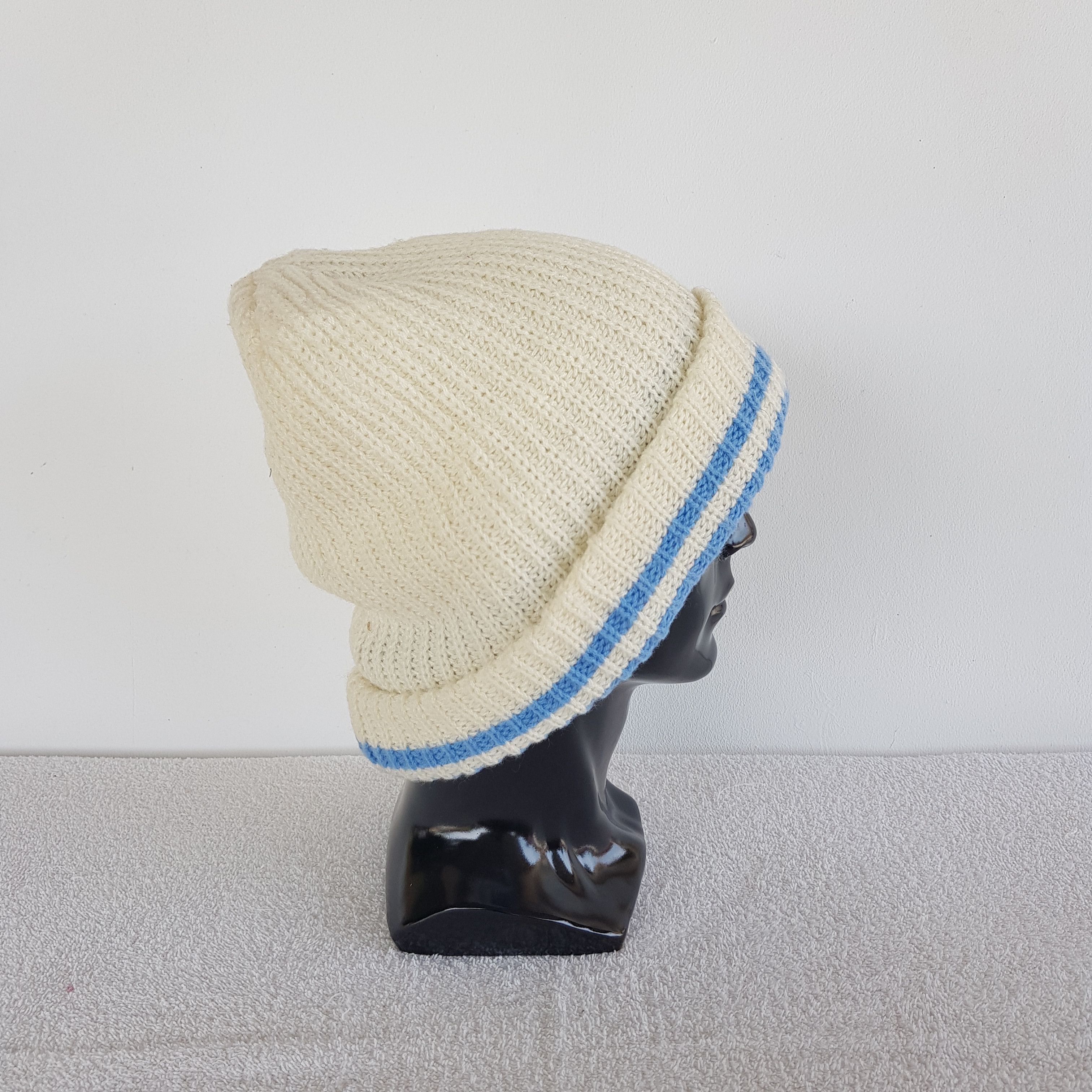 Japanese Brand × Vintage Vintage Unknown Beanie Snow Cap Japanese Hats - AC10421. Size ONE SIZE - 3 Thumbnail