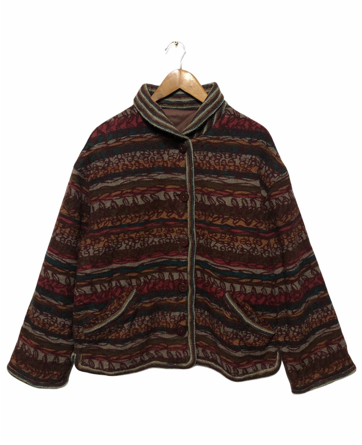 MISSONI SPORT ミッソーニ　ウールジャケット　メンズL イタリア製 MISSONI SPORT ジャケット MISSONI SPORT(ミッソーニスポーツ