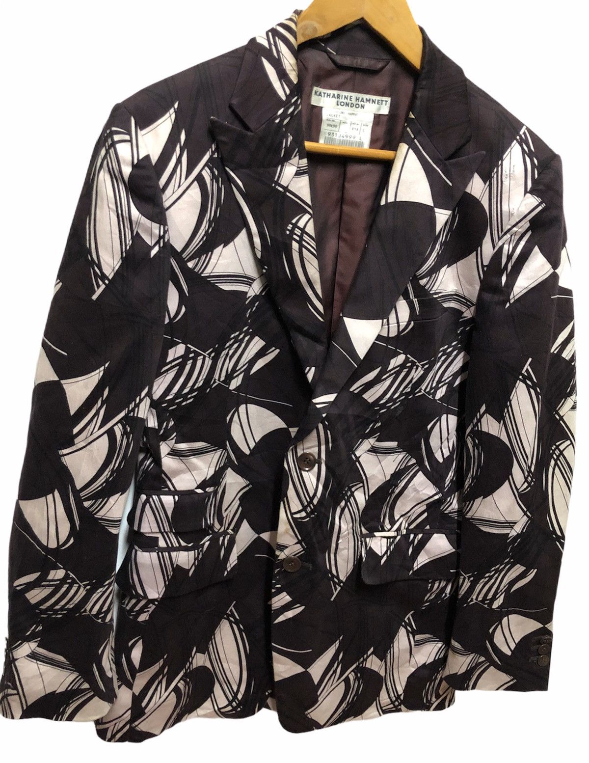 Designer × Katharine Hamnett London Katharine Hamnett London Blazer Jacket Size 42R - 2 Thumbnail