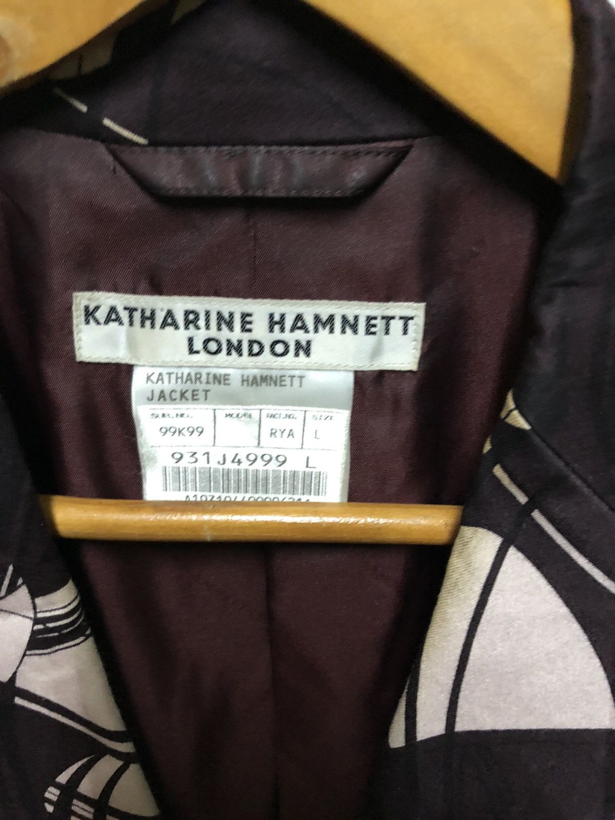 Designer × Katharine Hamnett London Katharine Hamnett London Blazer Jacket Size 42R - 6 Thumbnail