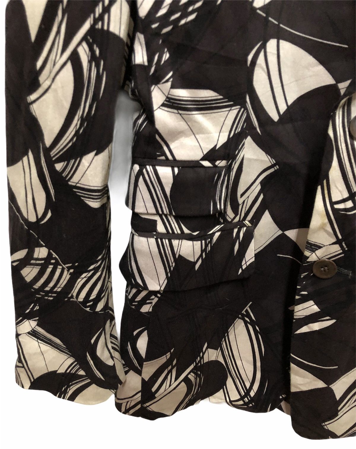 Designer × Katharine Hamnett London Katharine Hamnett London Blazer Jacket Size 42R - 4 Thumbnail