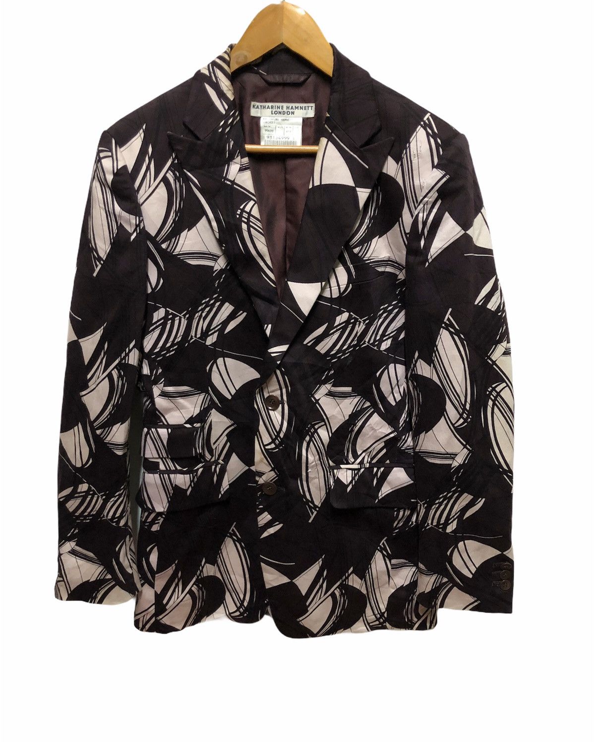 Designer × Katharine Hamnett London Katharine Hamnett London Blazer Jacket Size 42R - 1 Thumbnail