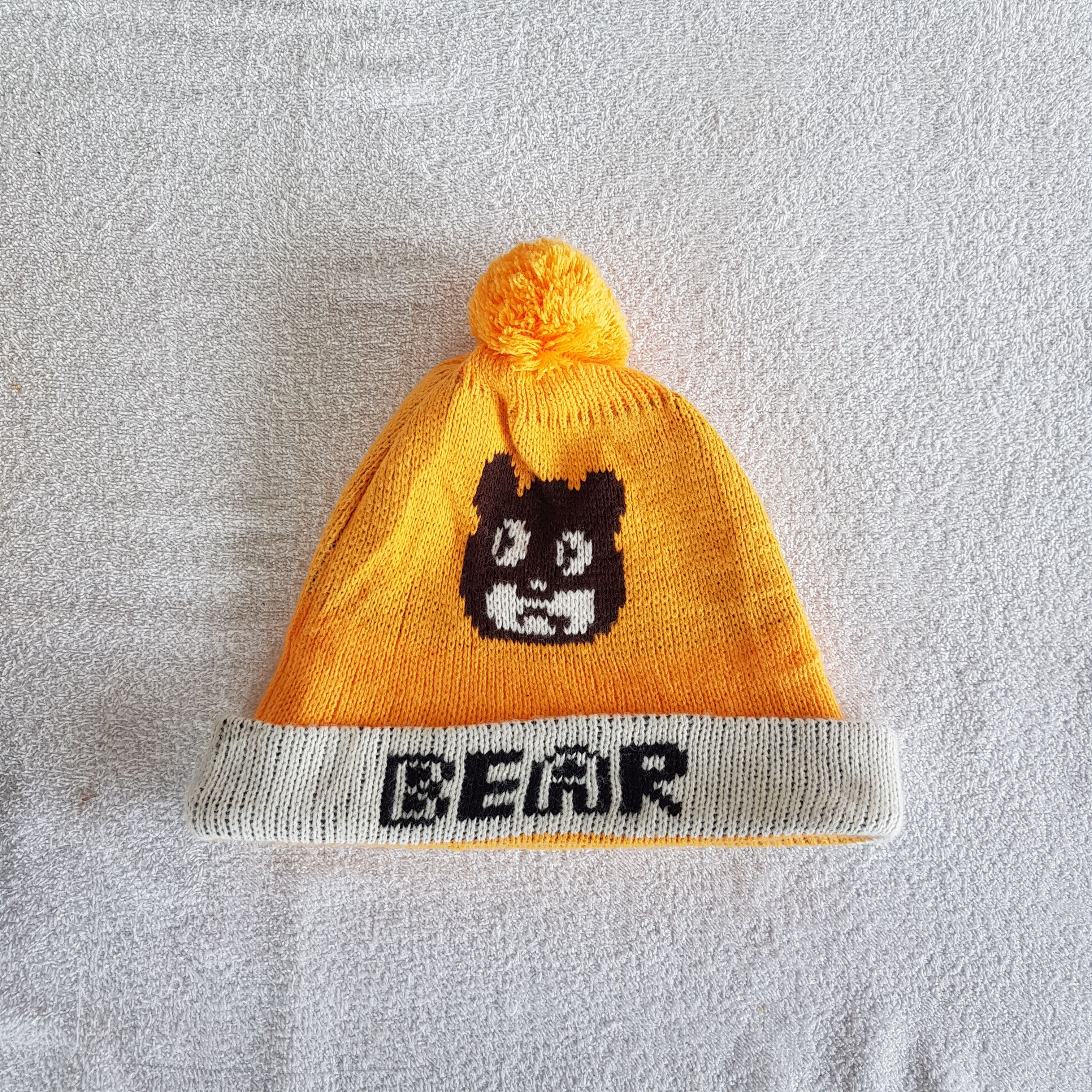 If Six Was Nine × Japanese Brand × Vintage Japanese Bear Beanie Snow Cap Japanese Bear Hats Size ONE SIZE - 5 Thumbnail