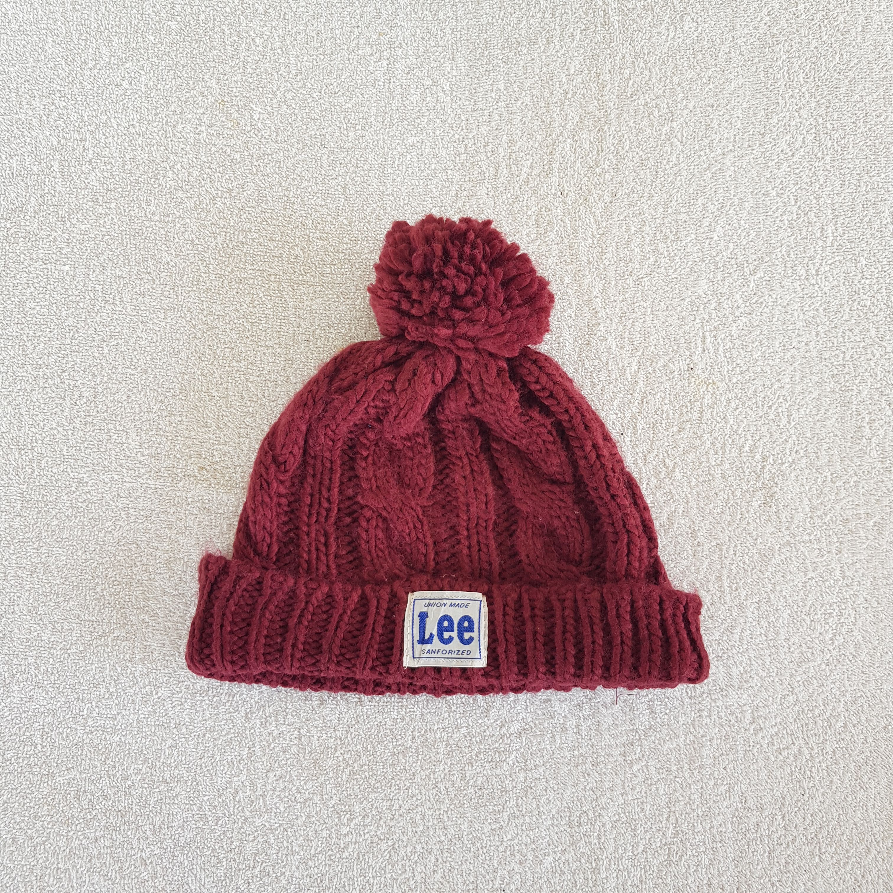 Japanese Brand × Vintage Vintage Lee Beanie Japanese Snow Cap Vintage Lee Hats Size ONE SIZE - 5 Thumbnail