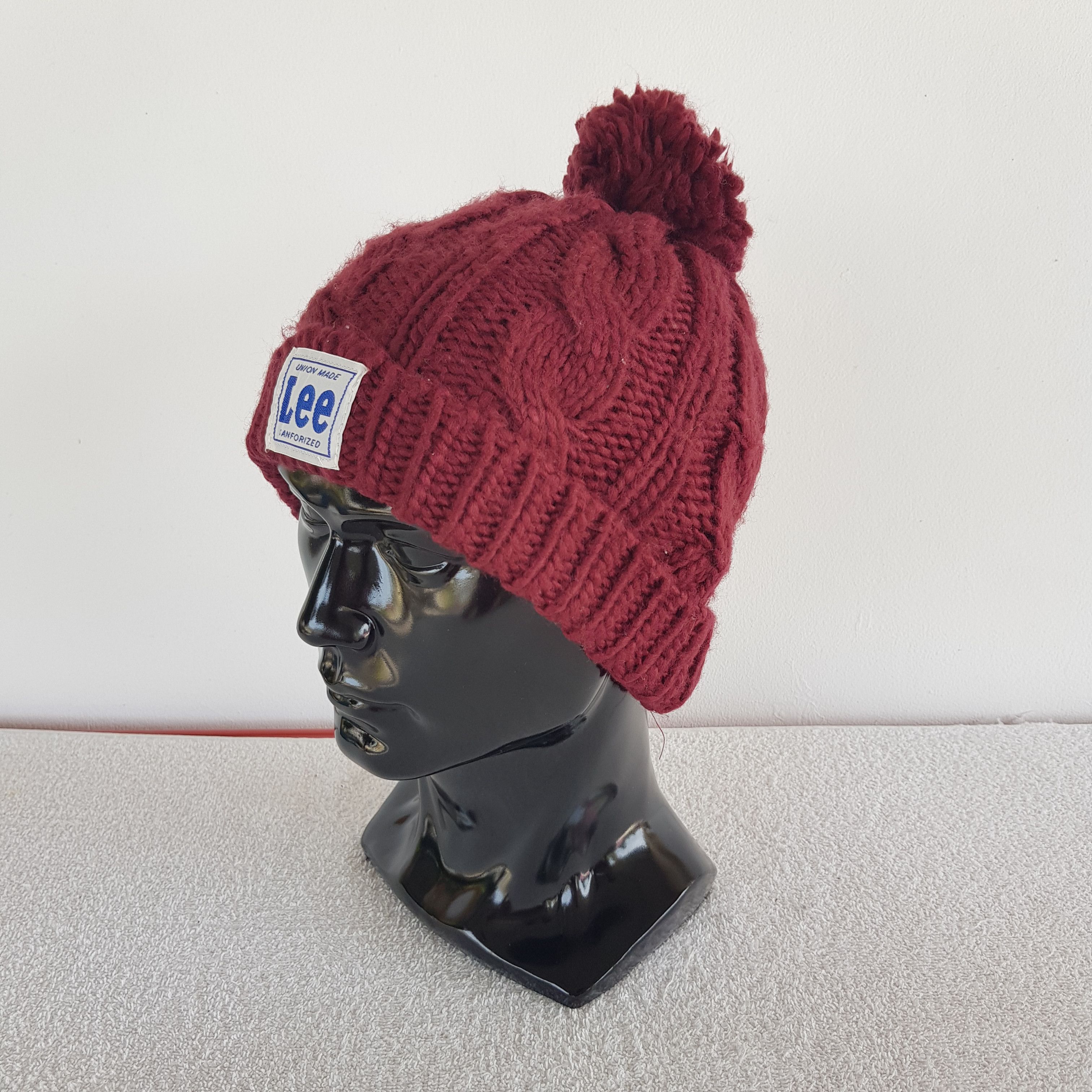 Japanese Brand × Vintage Vintage Lee Beanie Japanese Snow Cap Vintage Lee Hats Size ONE SIZE - 2 Thumbnail