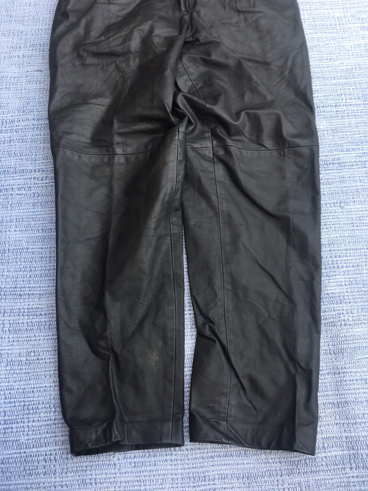 Vintage vintage leather pants Size US 26 / EU 42 - 3 Thumbnail