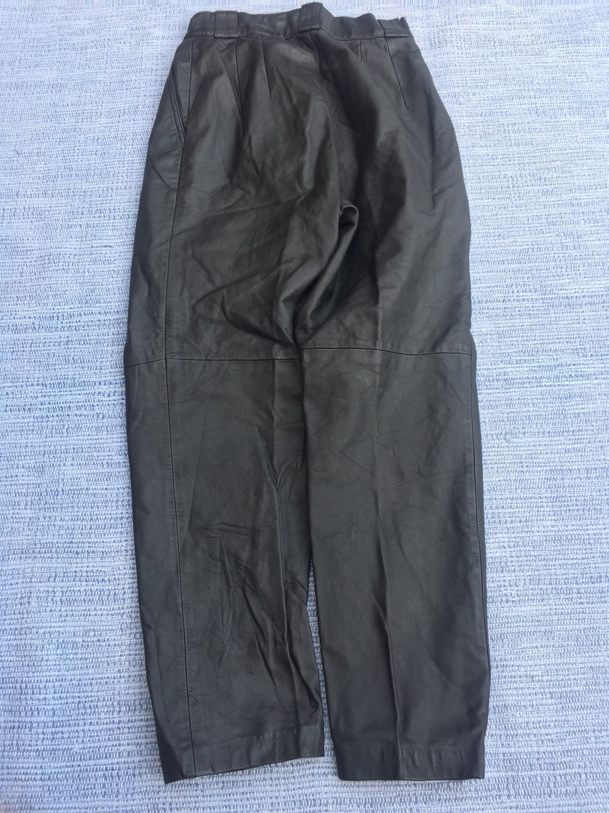 Vintage vintage leather pants Size US 26 / EU 42 - 6 Thumbnail