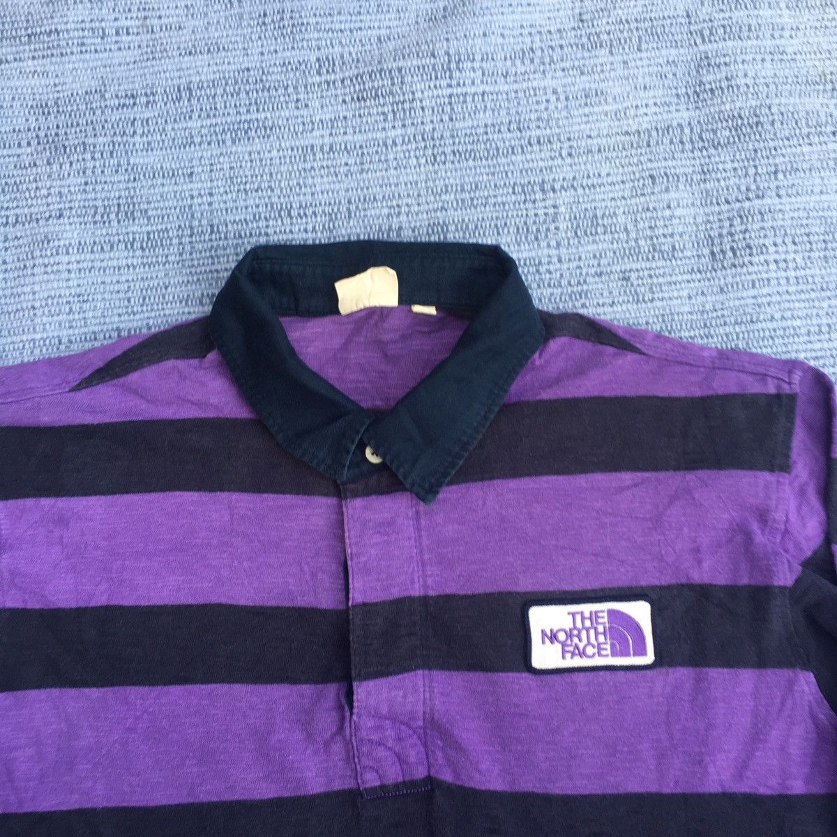 The North Face purple stripe polo Size US L / EU 52-54 / 3 - 2 Thumbnail