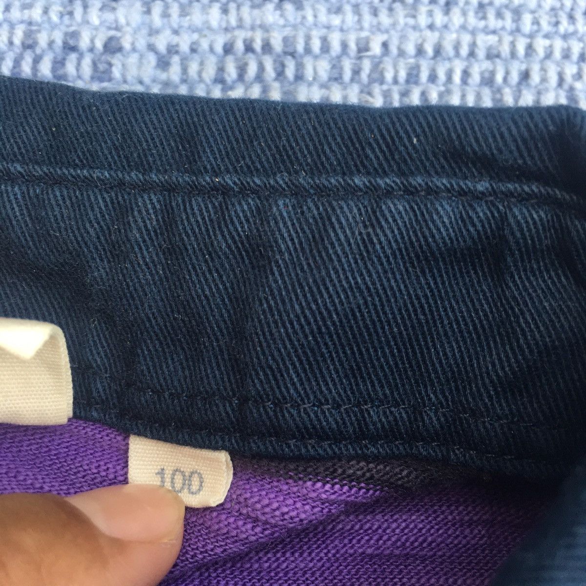 The North Face purple stripe polo Size US L / EU 52-54 / 3 - 6 Thumbnail