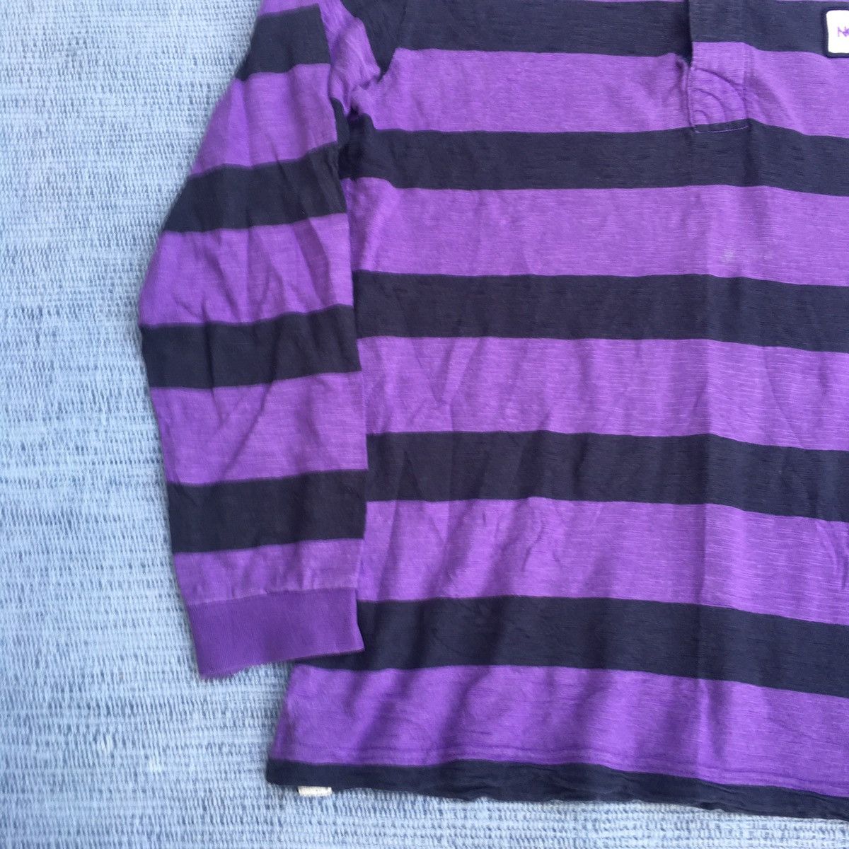 The North Face purple stripe polo Size US L / EU 52-54 / 3 - 4 Thumbnail