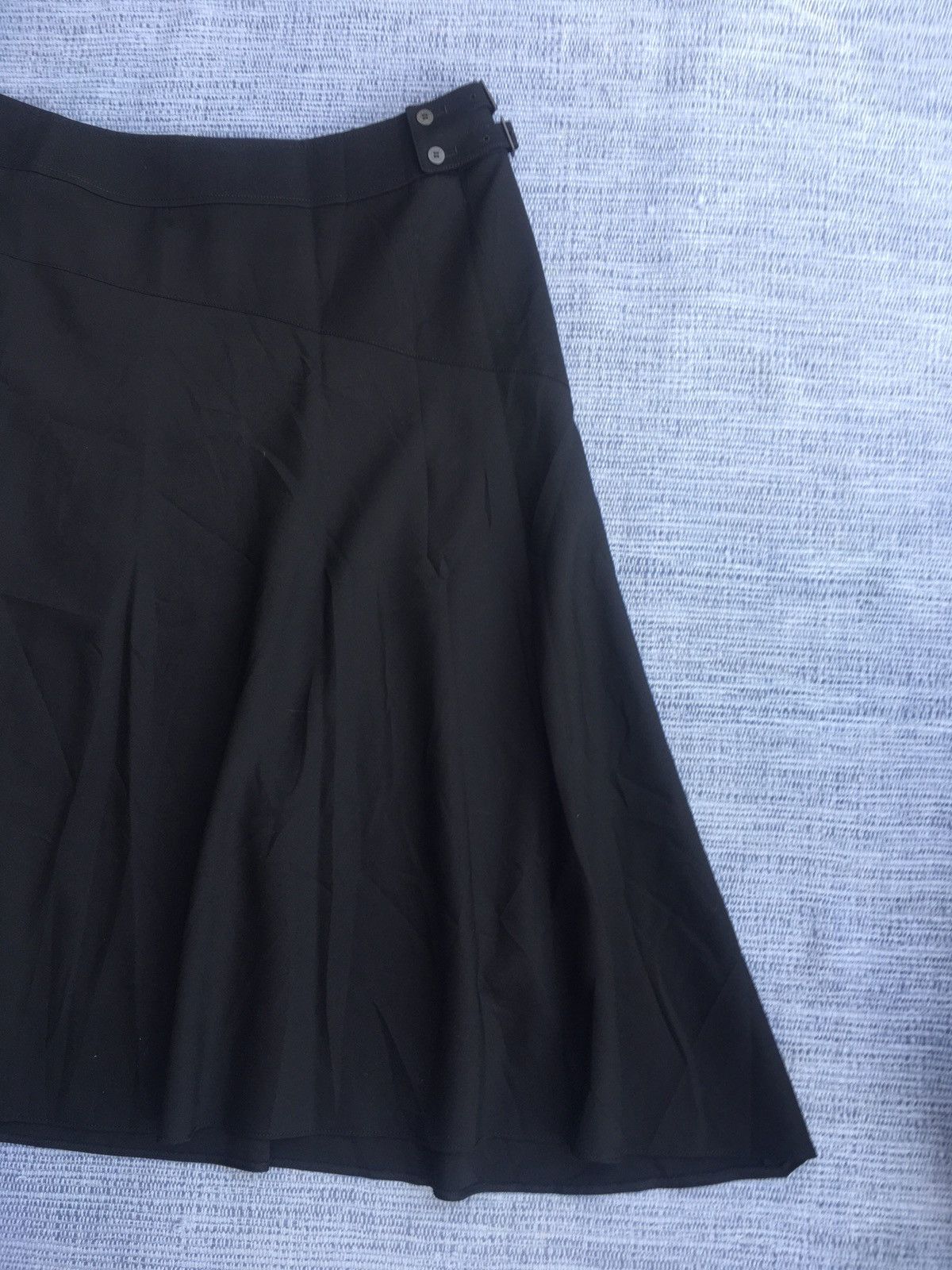 Burberry asymetrical black skirt Size 32" / US 10 / IT 46 - 3 Thumbnail