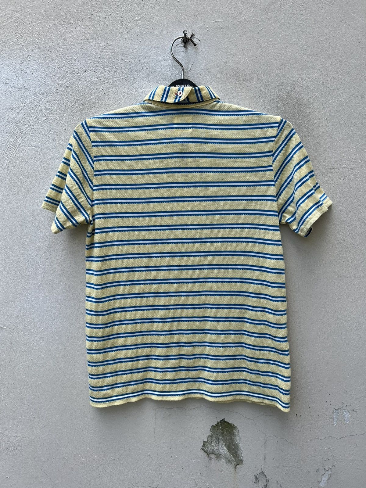 Frapbois Frapbois Japan Mushroom Striped Polo Shirt Size US S / EU 44-46 / 1 - 7 Thumbnail