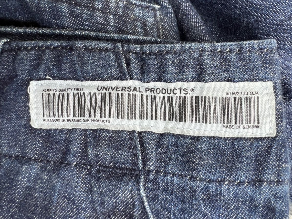 UNIVERSAL PRODUCTS. Universal Products Japan Fade Denim Fatigue Pant Size US 31 - 18 Thumbnail