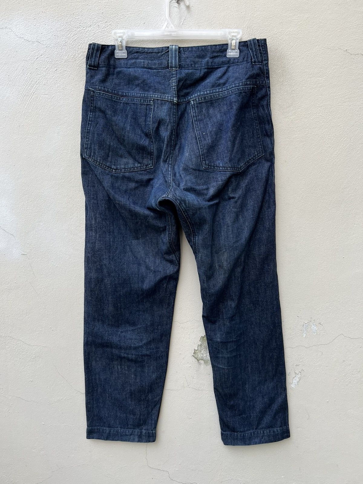 UNIVERSAL PRODUCTS. Universal Products Japan Fade Denim Fatigue Pant Size US 31 - 10 Thumbnail