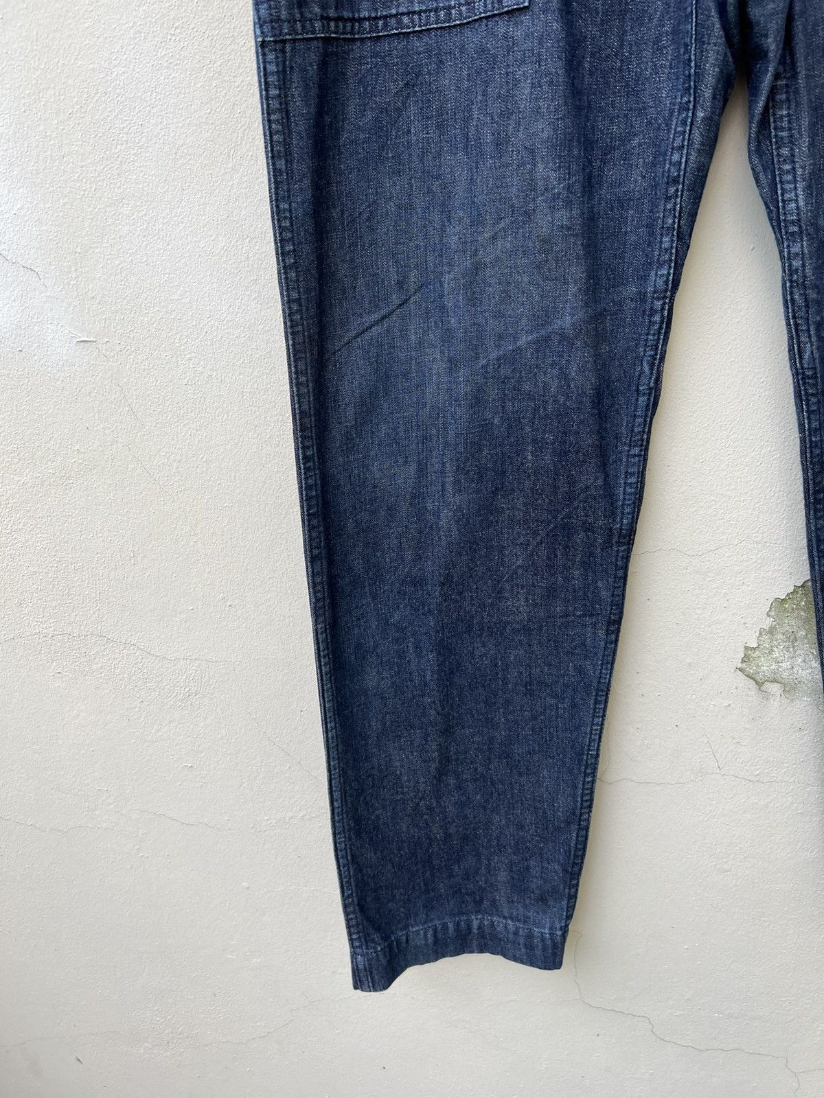 UNIVERSAL PRODUCTS. Universal Products Japan Fade Denim Fatigue Pant Size US 31 - 6 Thumbnail
