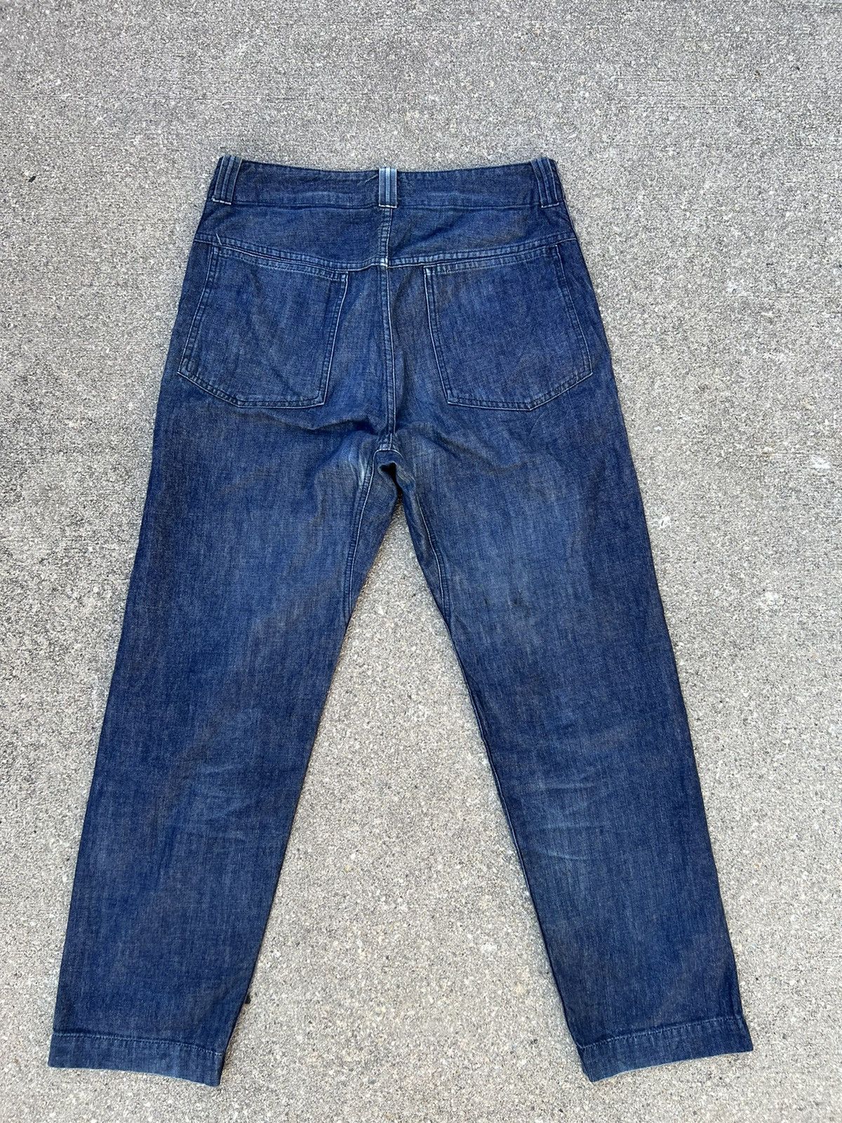 UNIVERSAL PRODUCTS. Universal Products Japan Fade Denim Fatigue Pant Size US 31 - 2 Thumbnail