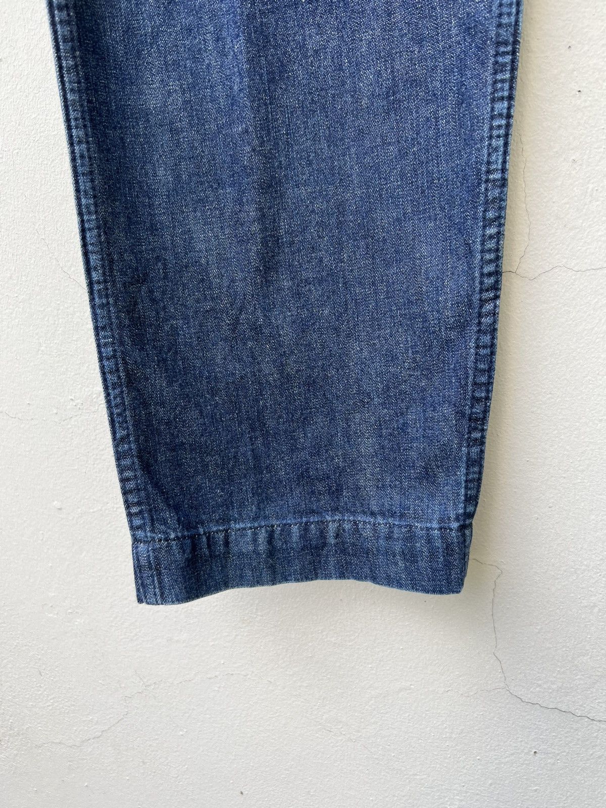 UNIVERSAL PRODUCTS. Universal Products Japan Fade Denim Fatigue Pant Size US 31 - 7 Thumbnail