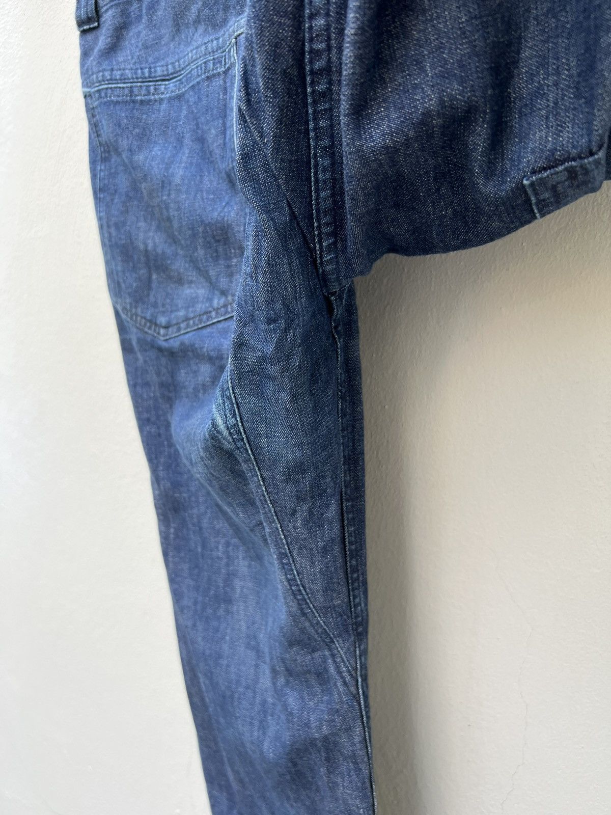 UNIVERSAL PRODUCTS. Universal Products Japan Fade Denim Fatigue Pant Size US 31 - 17 Thumbnail