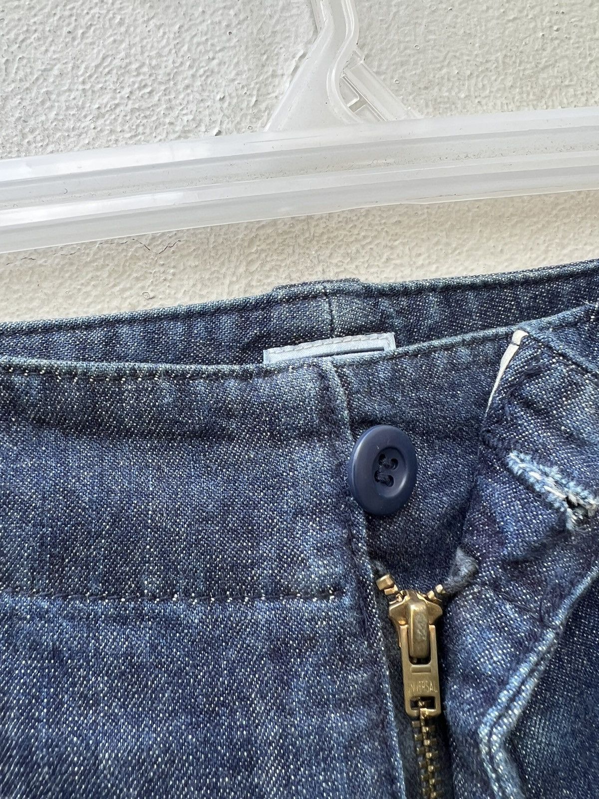 UNIVERSAL PRODUCTS. Universal Products Japan Fade Denim Fatigue Pant Size US 31 - 4 Thumbnail