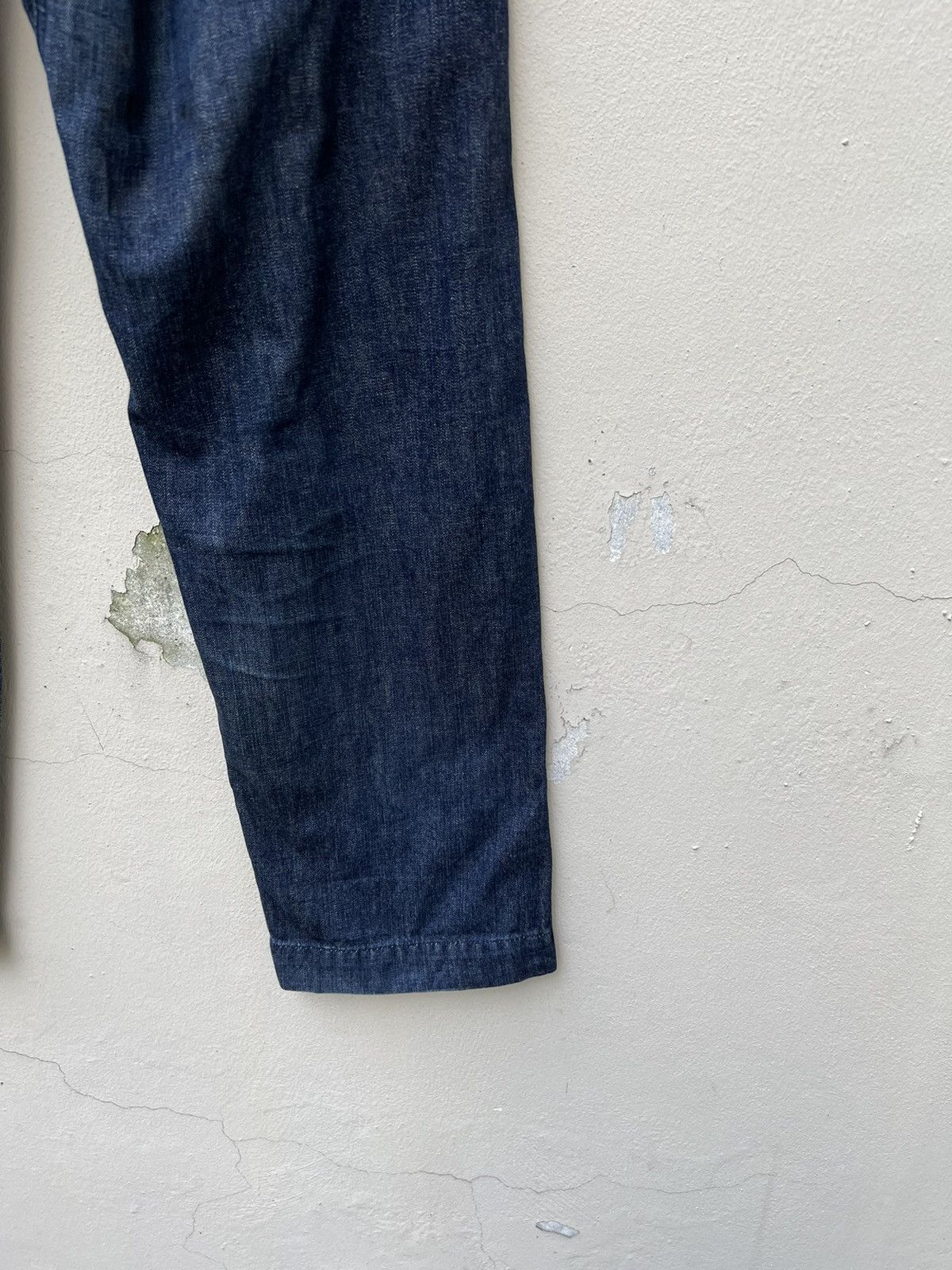 UNIVERSAL PRODUCTS. Universal Products Japan Fade Denim Fatigue Pant Size US 31 - 15 Thumbnail