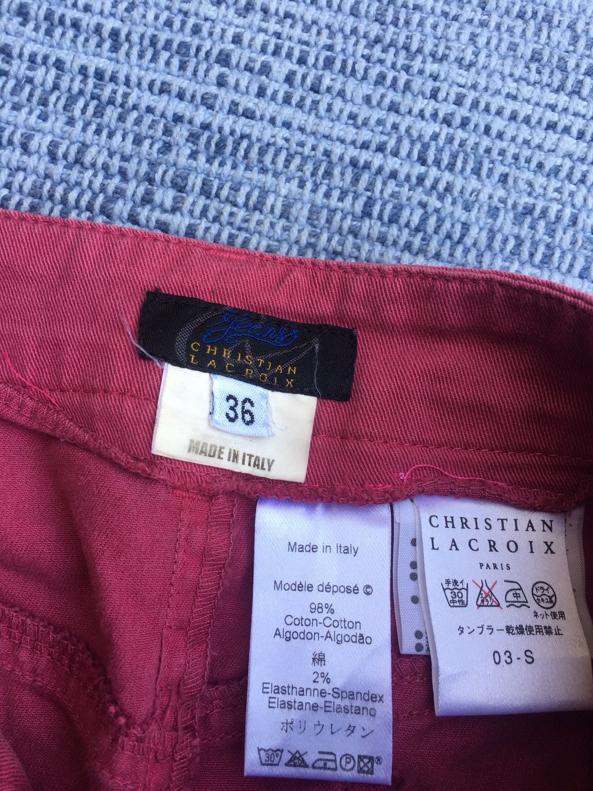 Christian Lacroix christian locroix Size US 26 / EU 42 - 5 Thumbnail