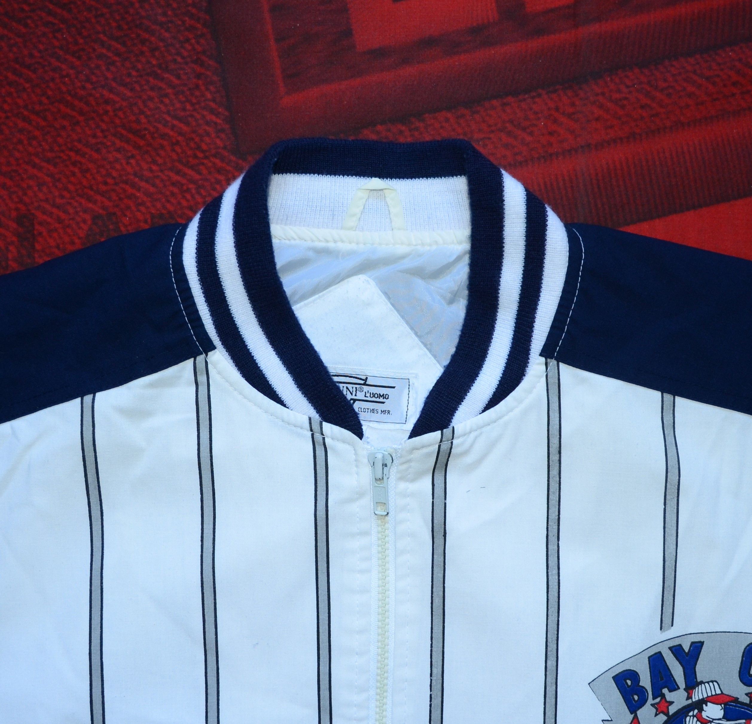 Other Vintage GIOVANNI L'uomo BAY CITY All Stars Baseball Jacket Size US L / EU 52-54 / 3 - 18 Thumbnail