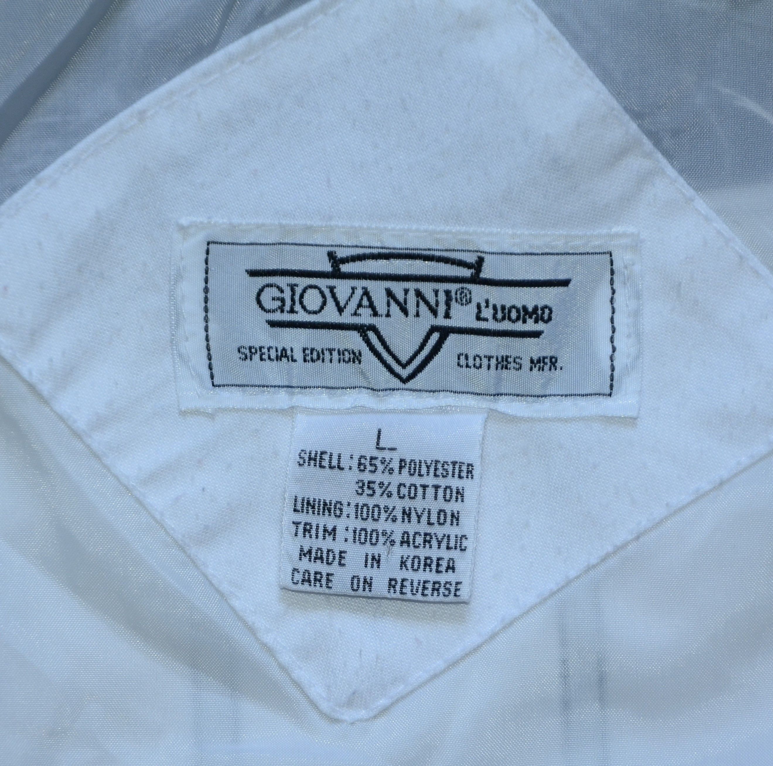 Other Vintage GIOVANNI L'uomo BAY CITY All Stars Baseball Jacket Size US L / EU 52-54 / 3 - 25 Thumbnail