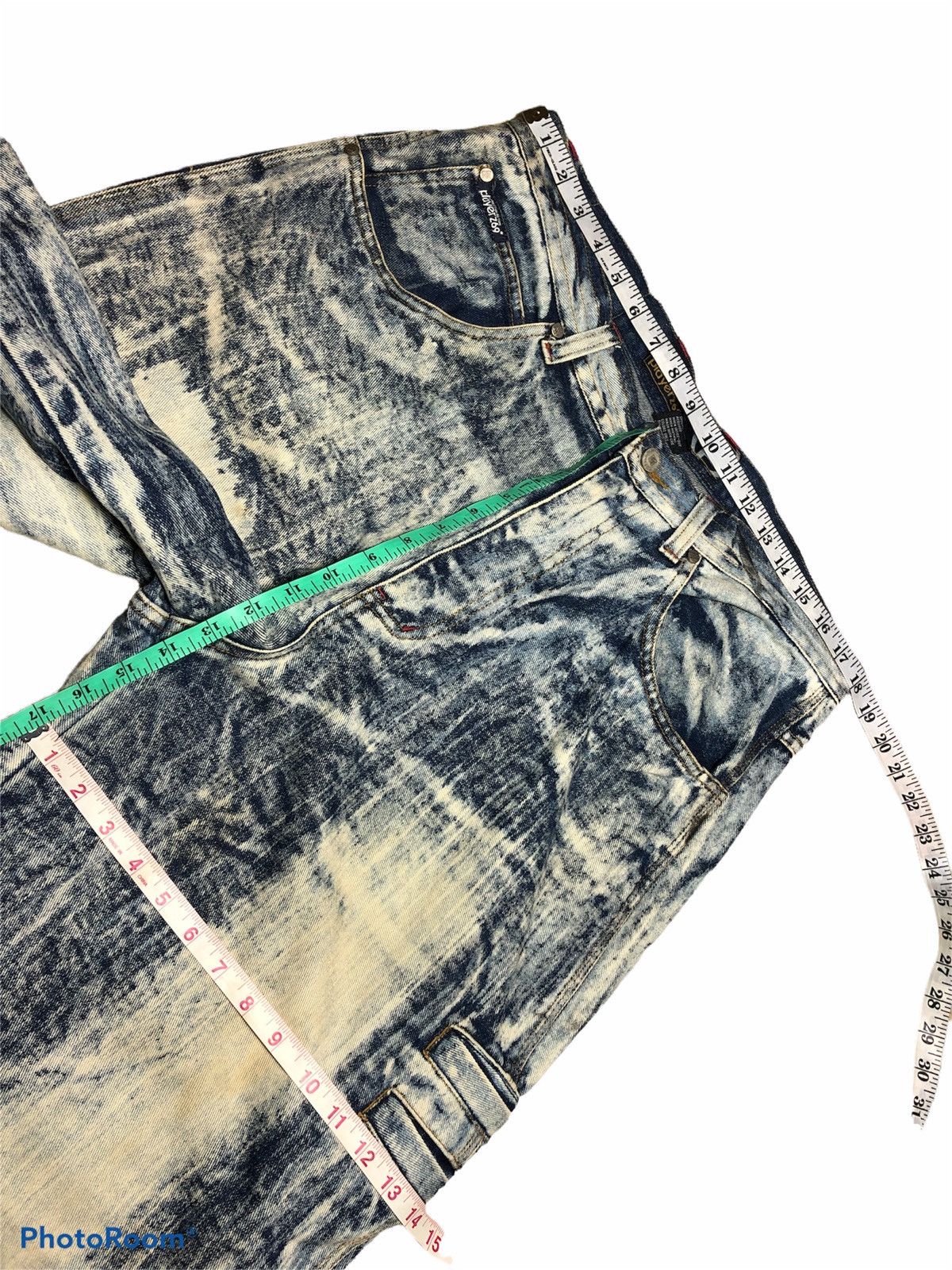 Other BAGGY⚡️⚡️PLAYERZ69 ACID WASH HIP HOP DENIM Size US 36 / EU 52 - 8 Thumbnail