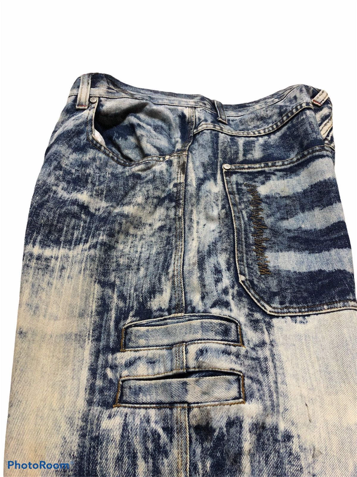 Other BAGGY⚡️⚡️PLAYERZ69 ACID WASH HIP HOP DENIM Size US 36 / EU 52 - 5 Thumbnail