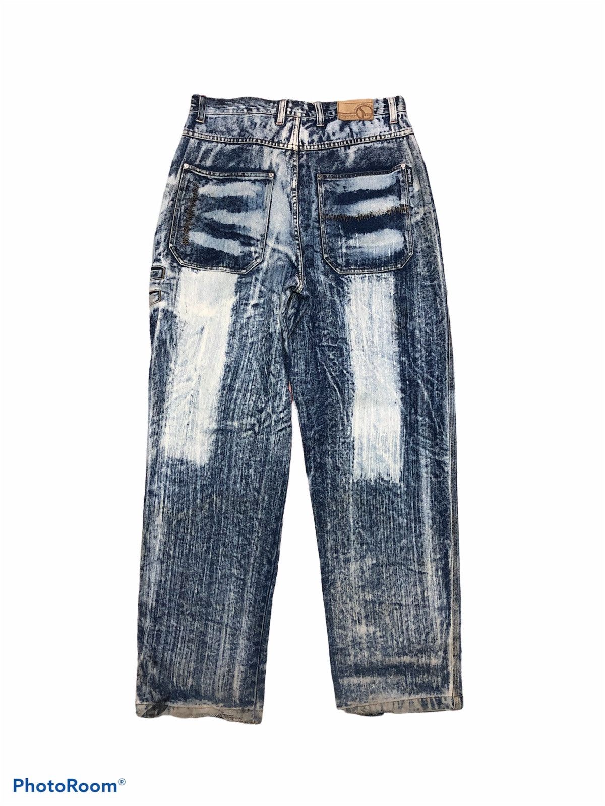 Other BAGGY⚡️⚡️PLAYERZ69 ACID WASH HIP HOP DENIM Size US 36 / EU 52 - 2 Thumbnail