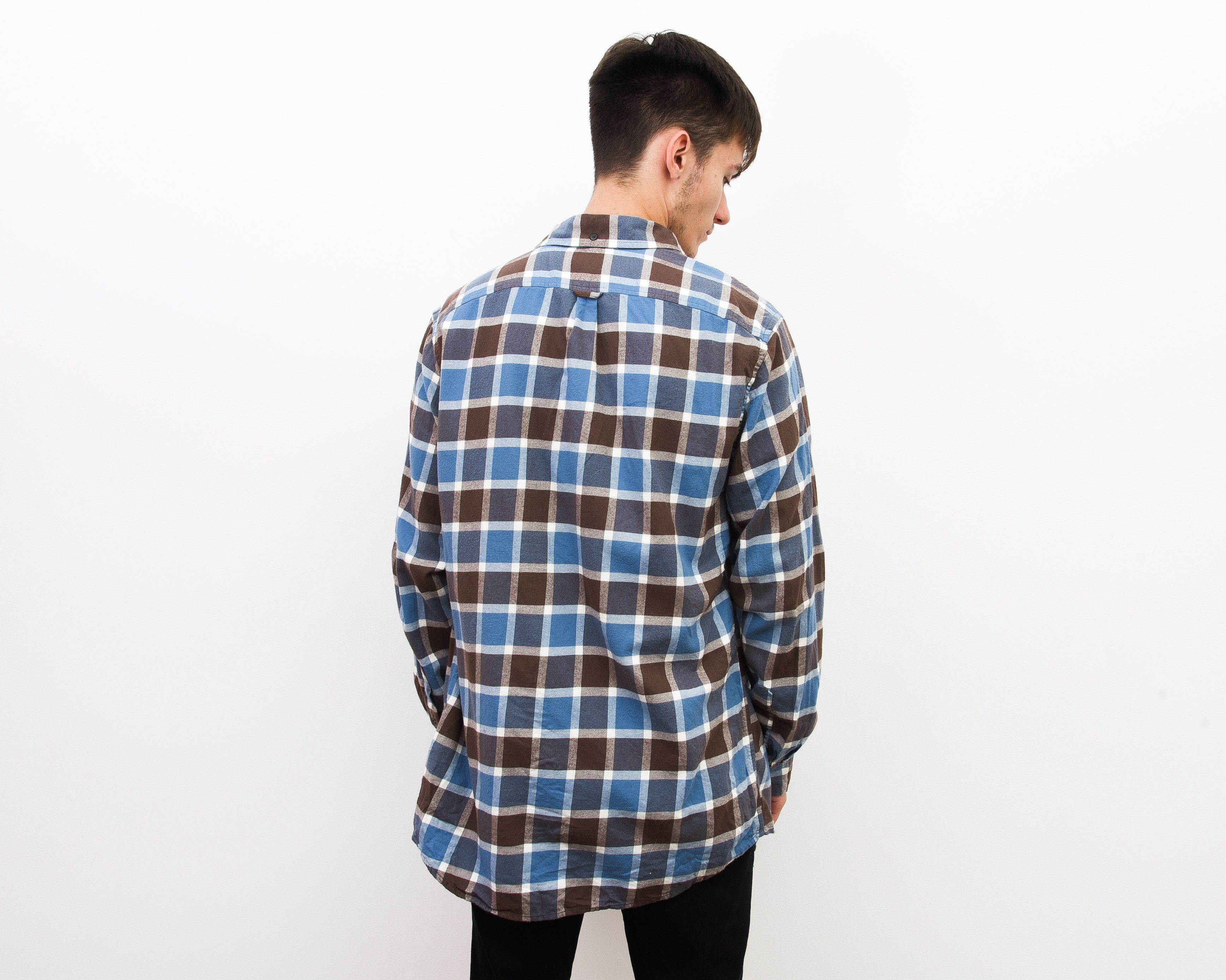 L.L. Bean × Vintage L L BEAN Flannel Over Shirt M Casual Check Long Sleeve Size US M / EU 48-50 / 2 - 4 Thumbnail