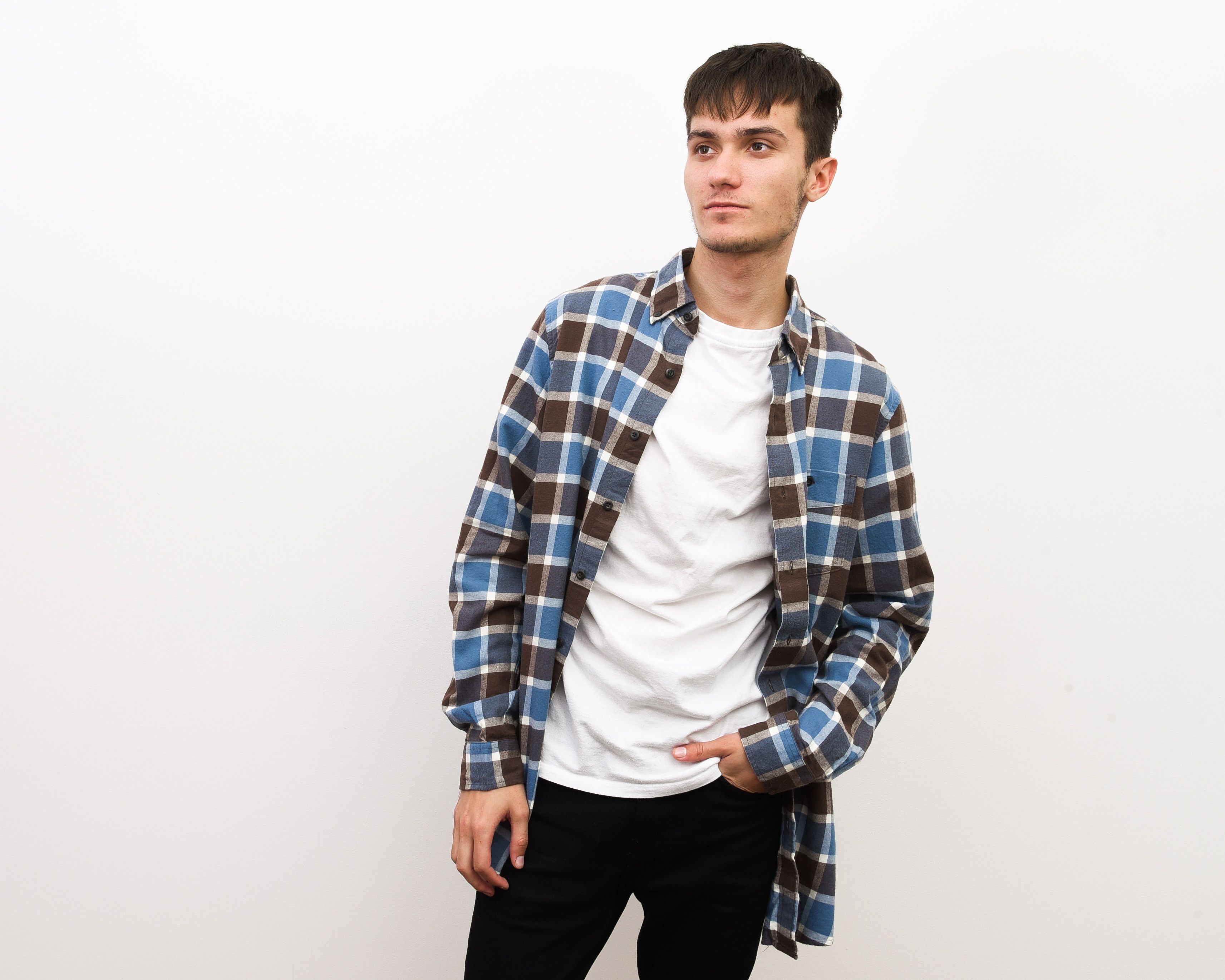 L.L. Bean × Vintage L L BEAN Flannel Over Shirt M Casual Check Long Sleeve Size US M / EU 48-50 / 2 - 3 Thumbnail