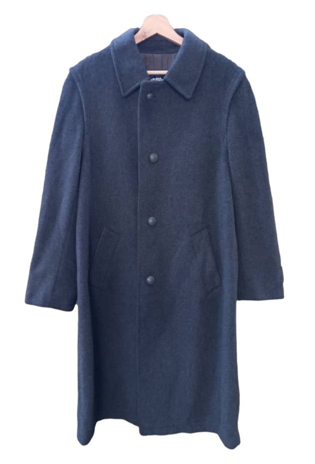 Burberry Vintage Burberry Wool Long Coat Size US M / EU 48-50 / 2 - 1 Thumbnail