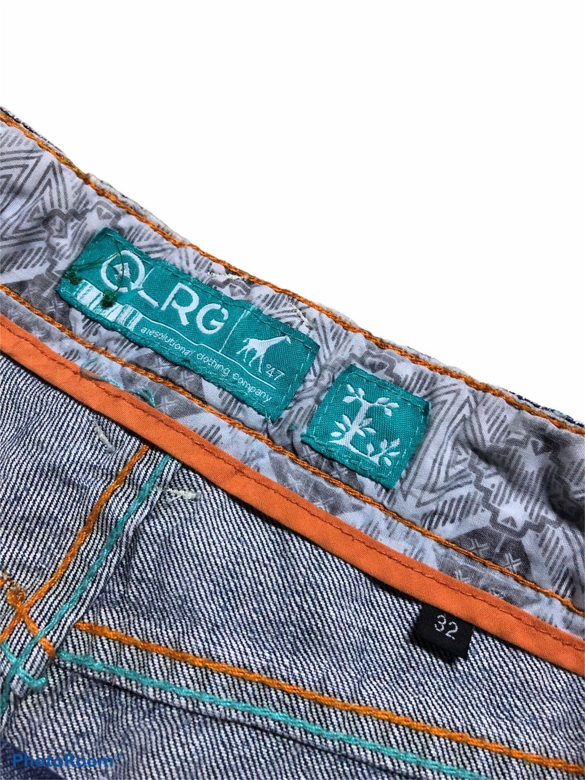 LRG WIDE LEG EMBROIDERY LRG DENIM PANT Size US 32 / EU 48 - 5 Thumbnail