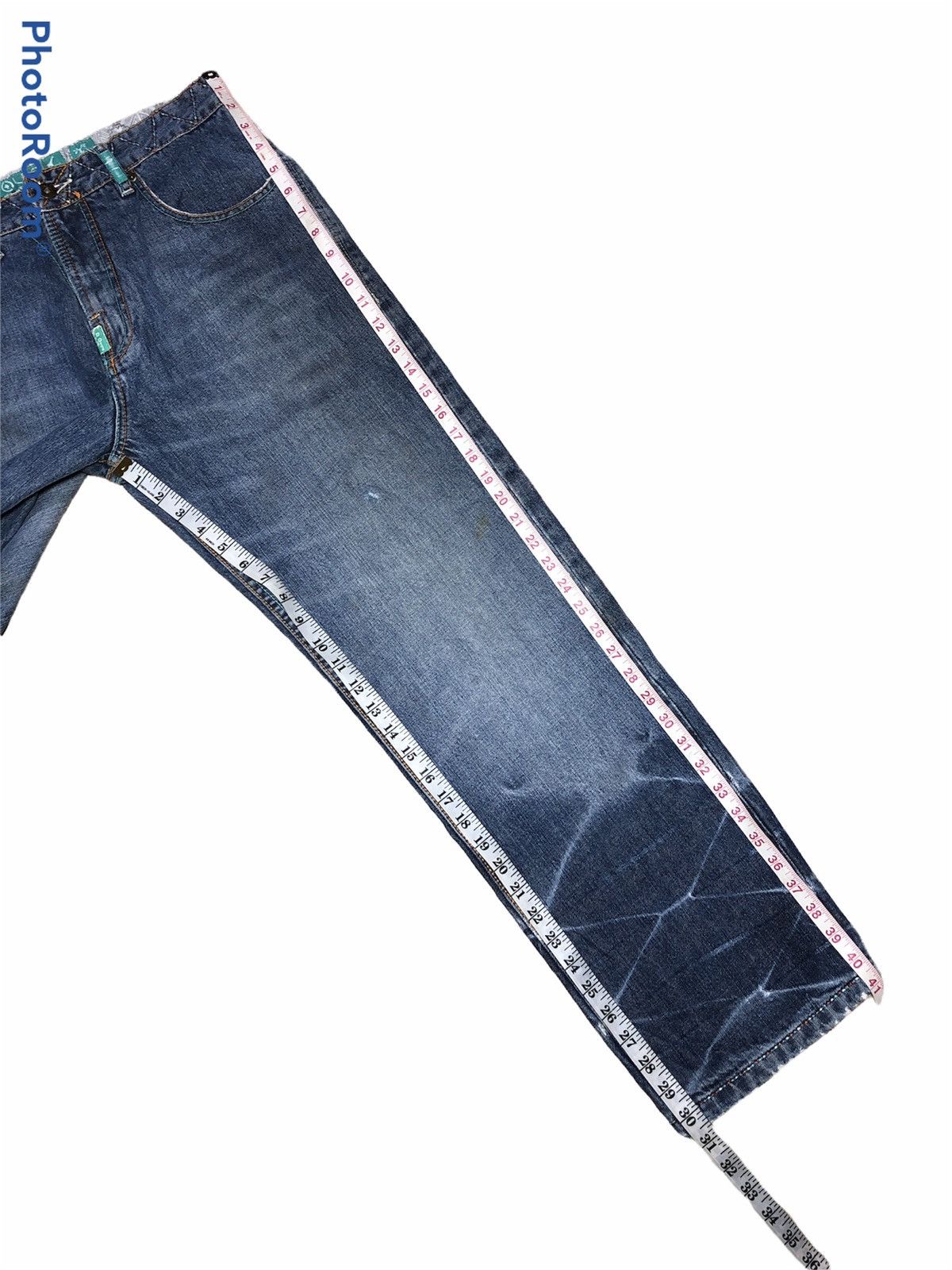 LRG WIDE LEG EMBROIDERY LRG DENIM PANT Size US 32 / EU 48 - 15 Thumbnail