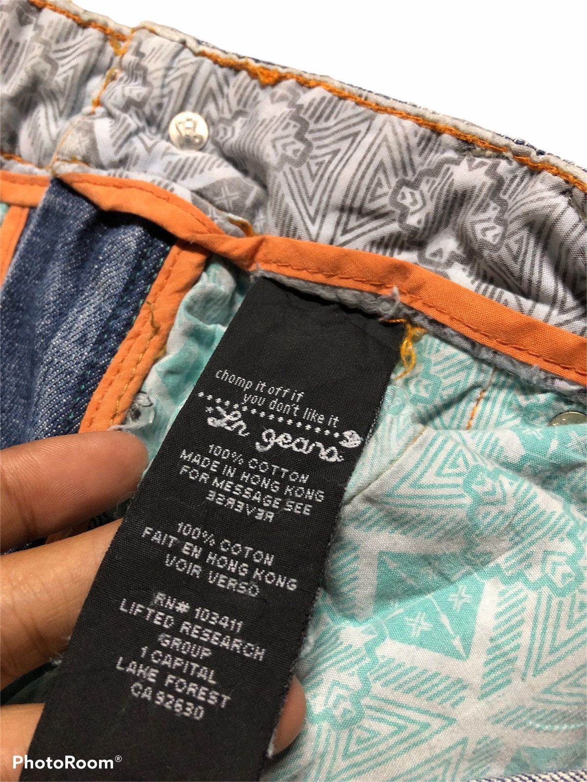 LRG WIDE LEG EMBROIDERY LRG DENIM PANT Size US 32 / EU 48 - 6 Thumbnail
