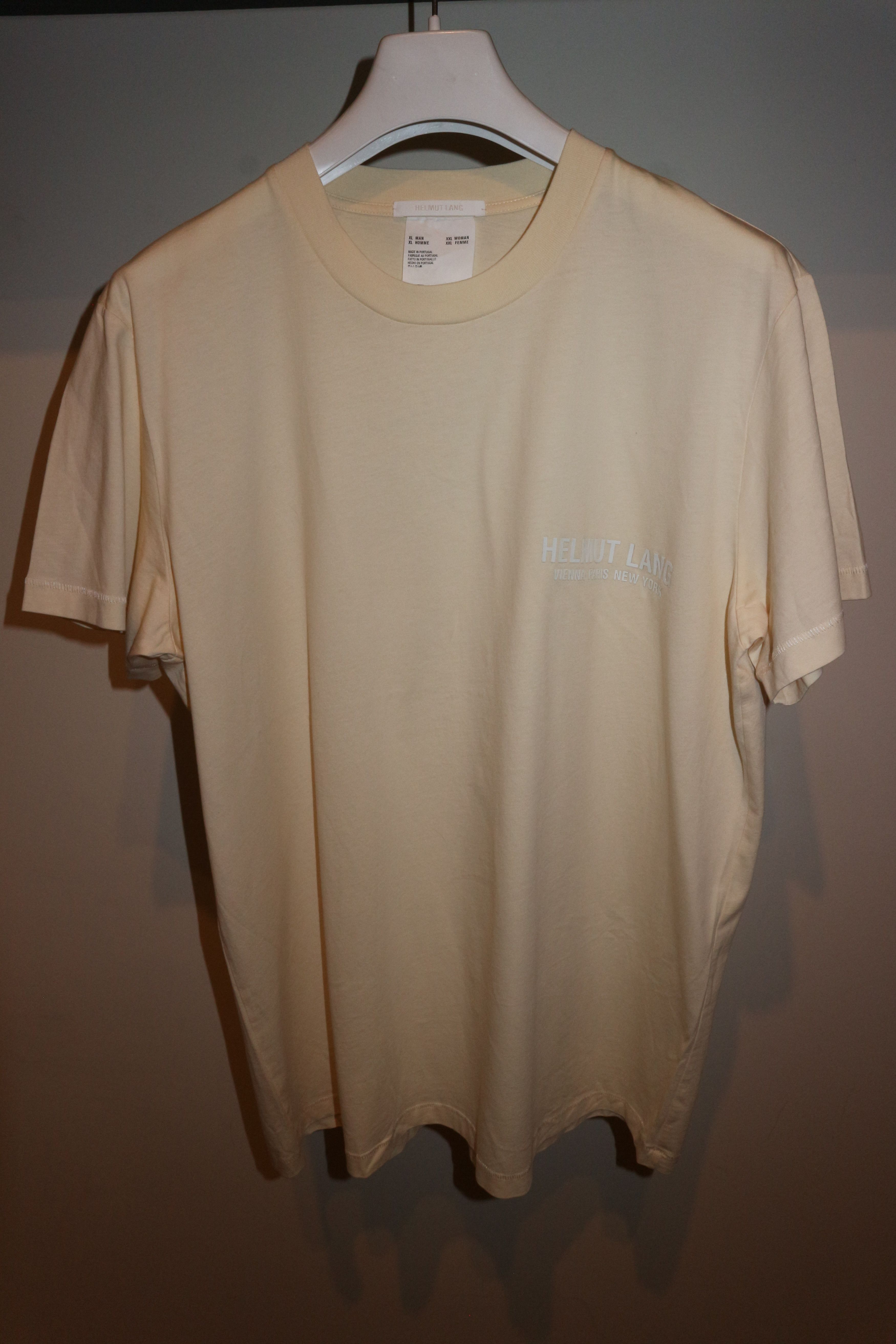 Helmut Lang 3d- logo print t-shirt Size US XL / EU 56 / 4 - 2 Thumbnail