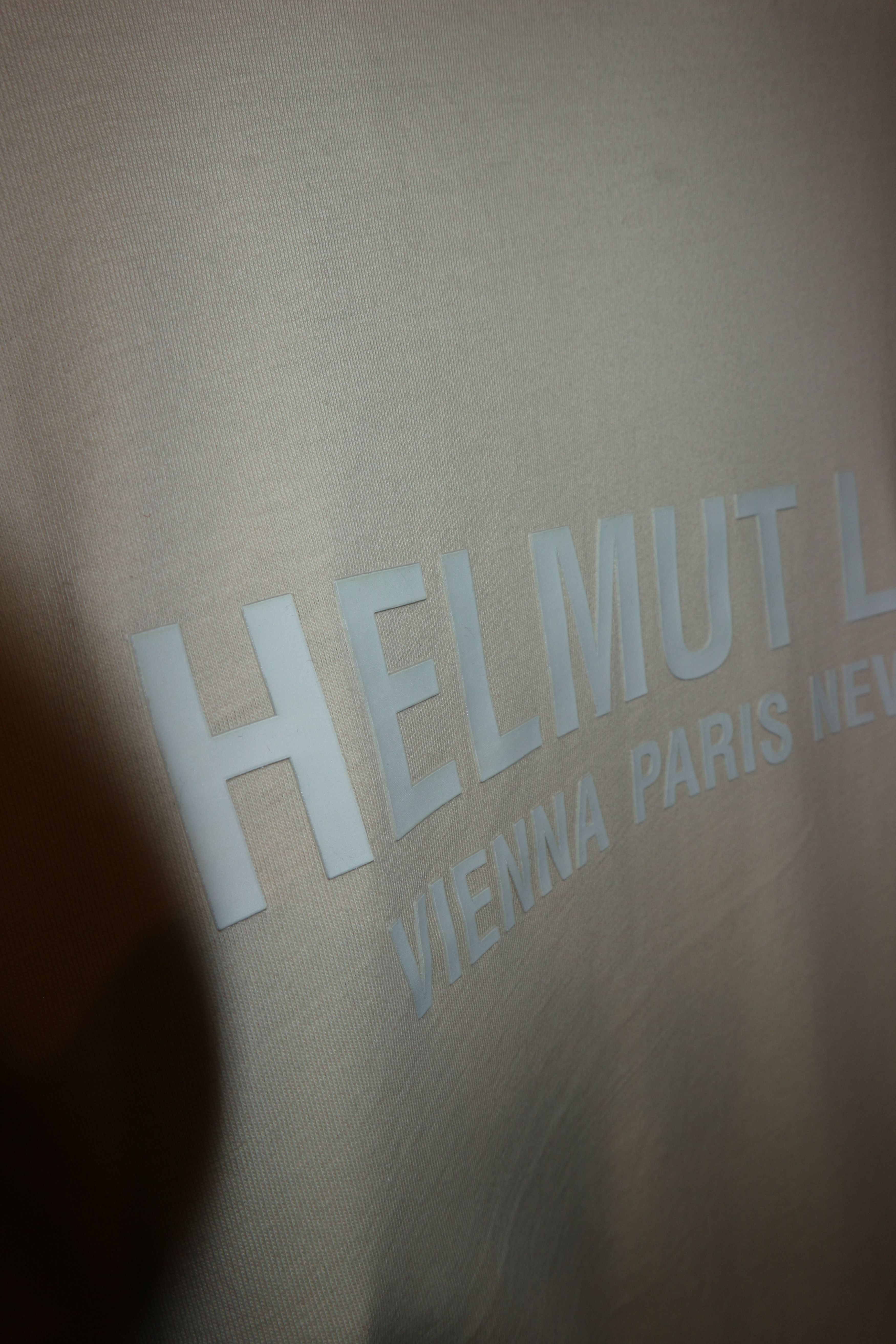 Helmut Lang 3d- logo print t-shirt Size US XL / EU 56 / 4 - 9 Thumbnail