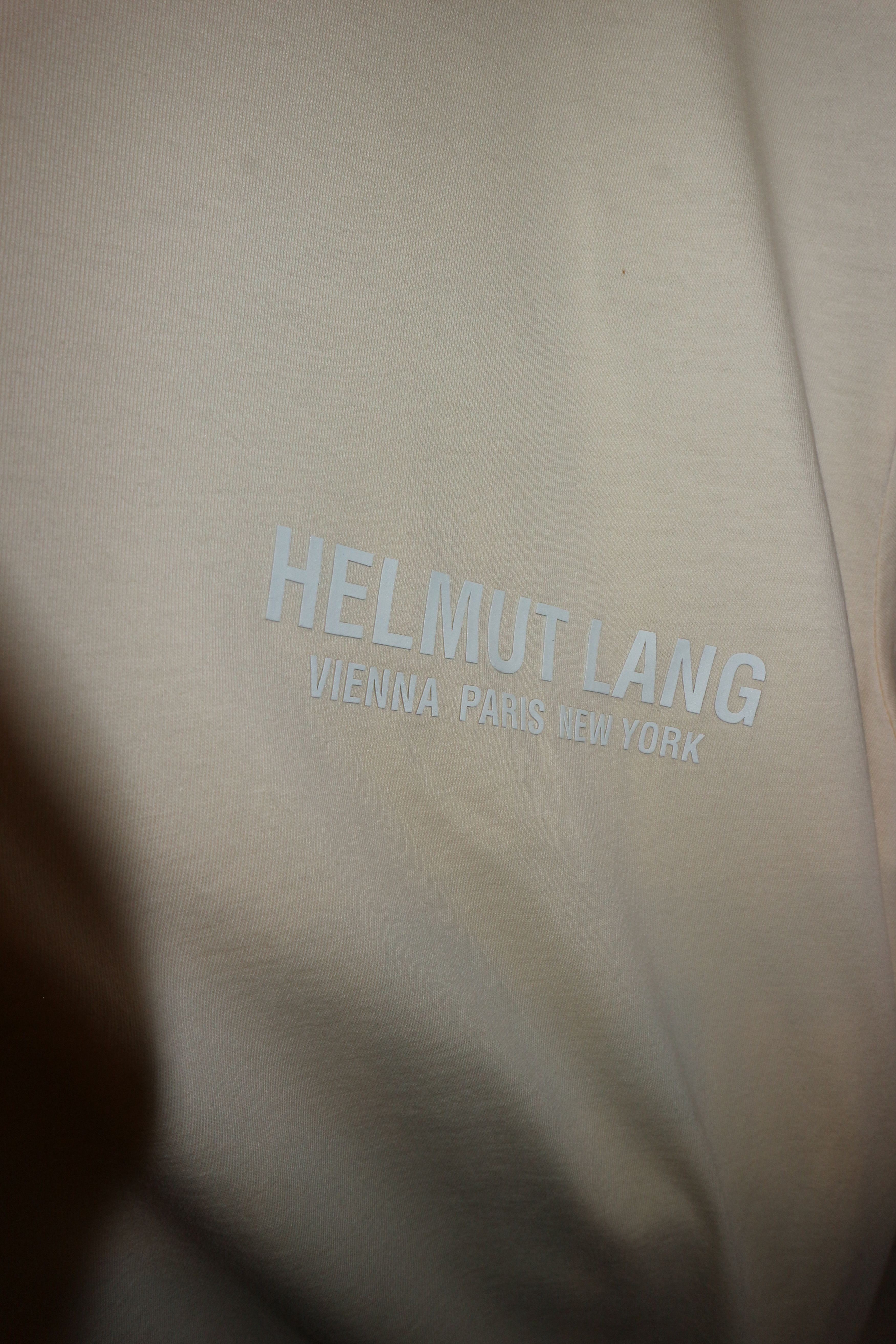 Helmut Lang 3d- logo print t-shirt Size US XL / EU 56 / 4 - 7 Thumbnail