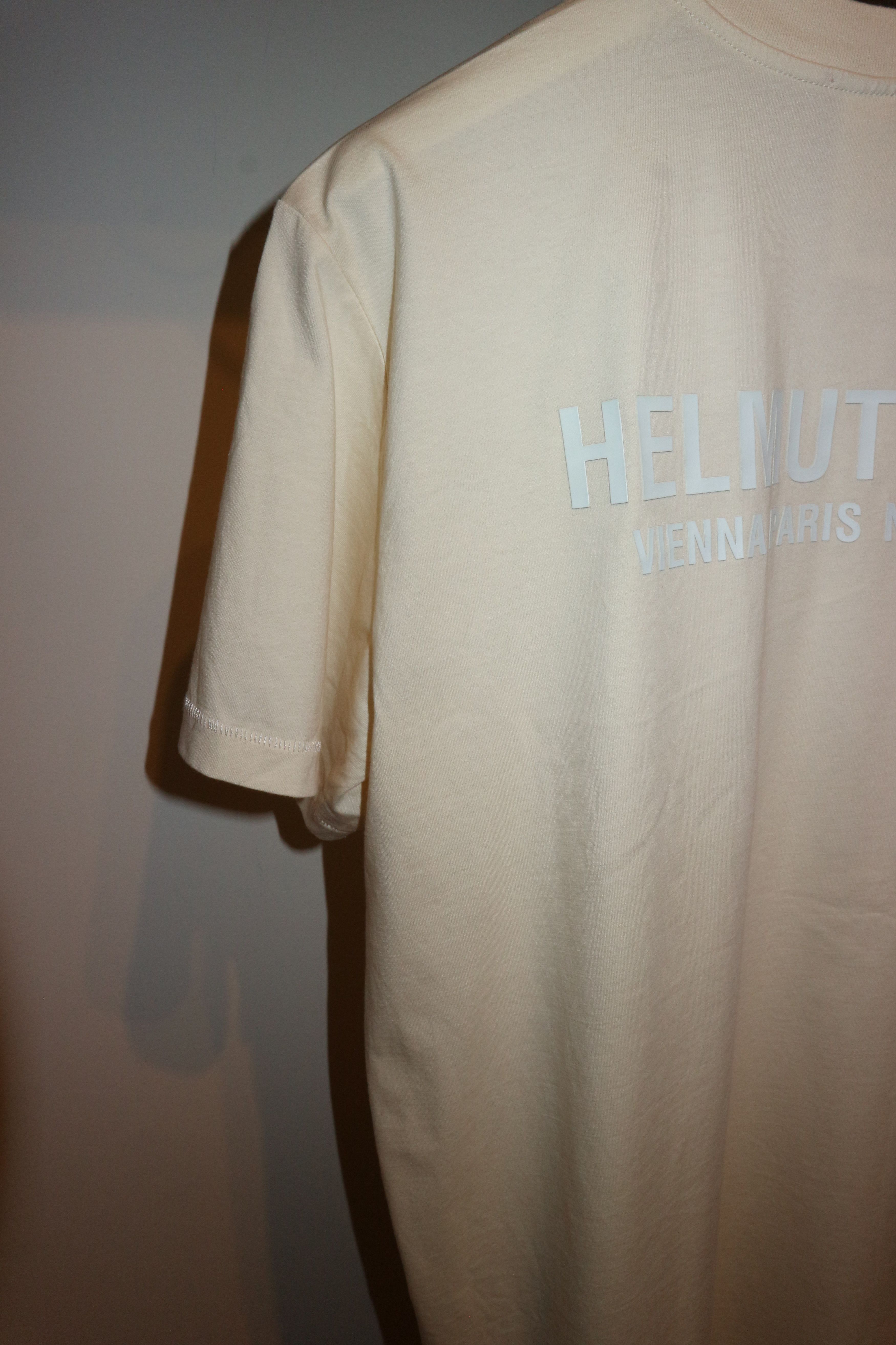 Helmut Lang 3d- logo print t-shirt Size US XL / EU 56 / 4 - 6 Thumbnail
