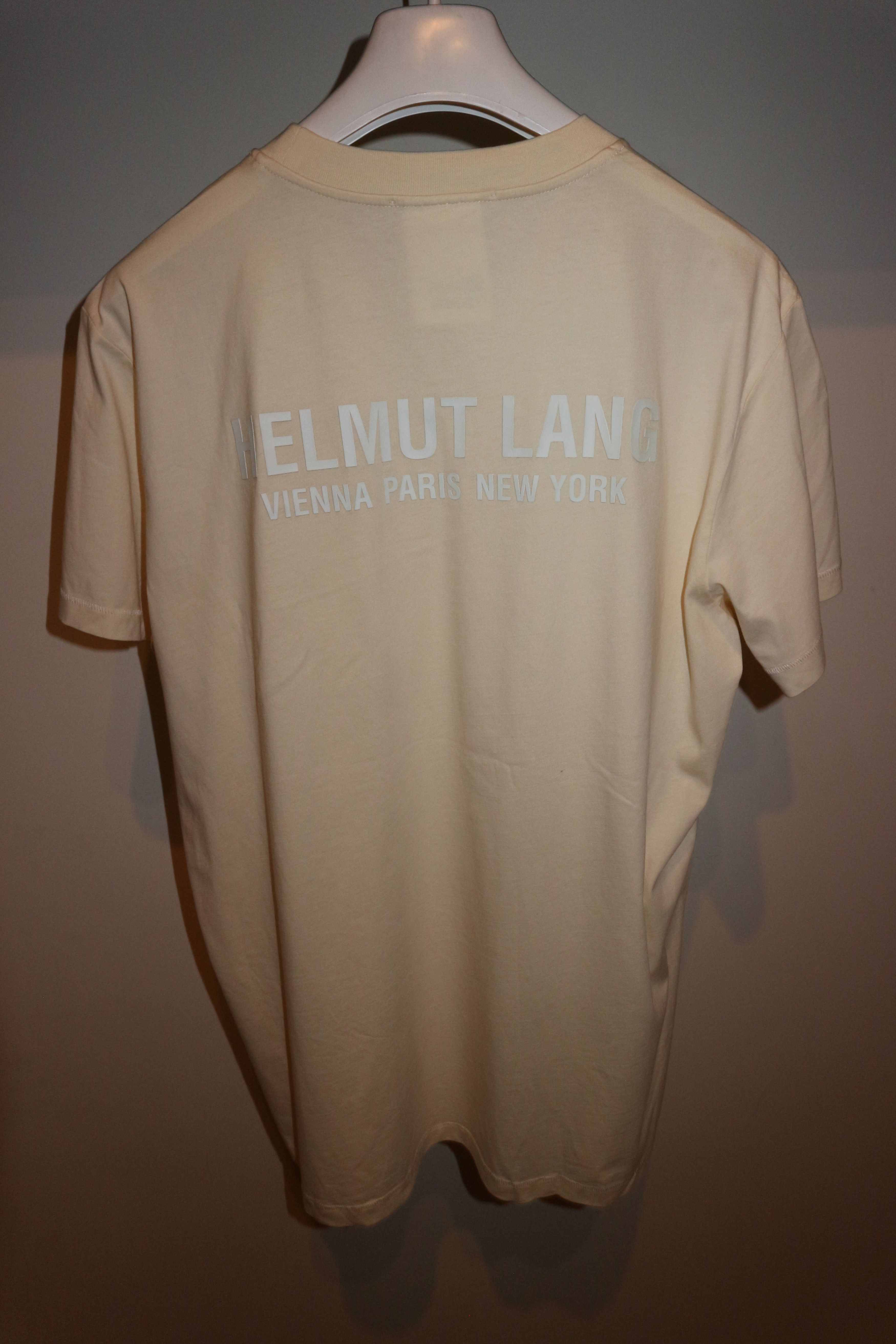Helmut Lang 3d- logo print t-shirt Size US XL / EU 56 / 4 - 1 Thumbnail