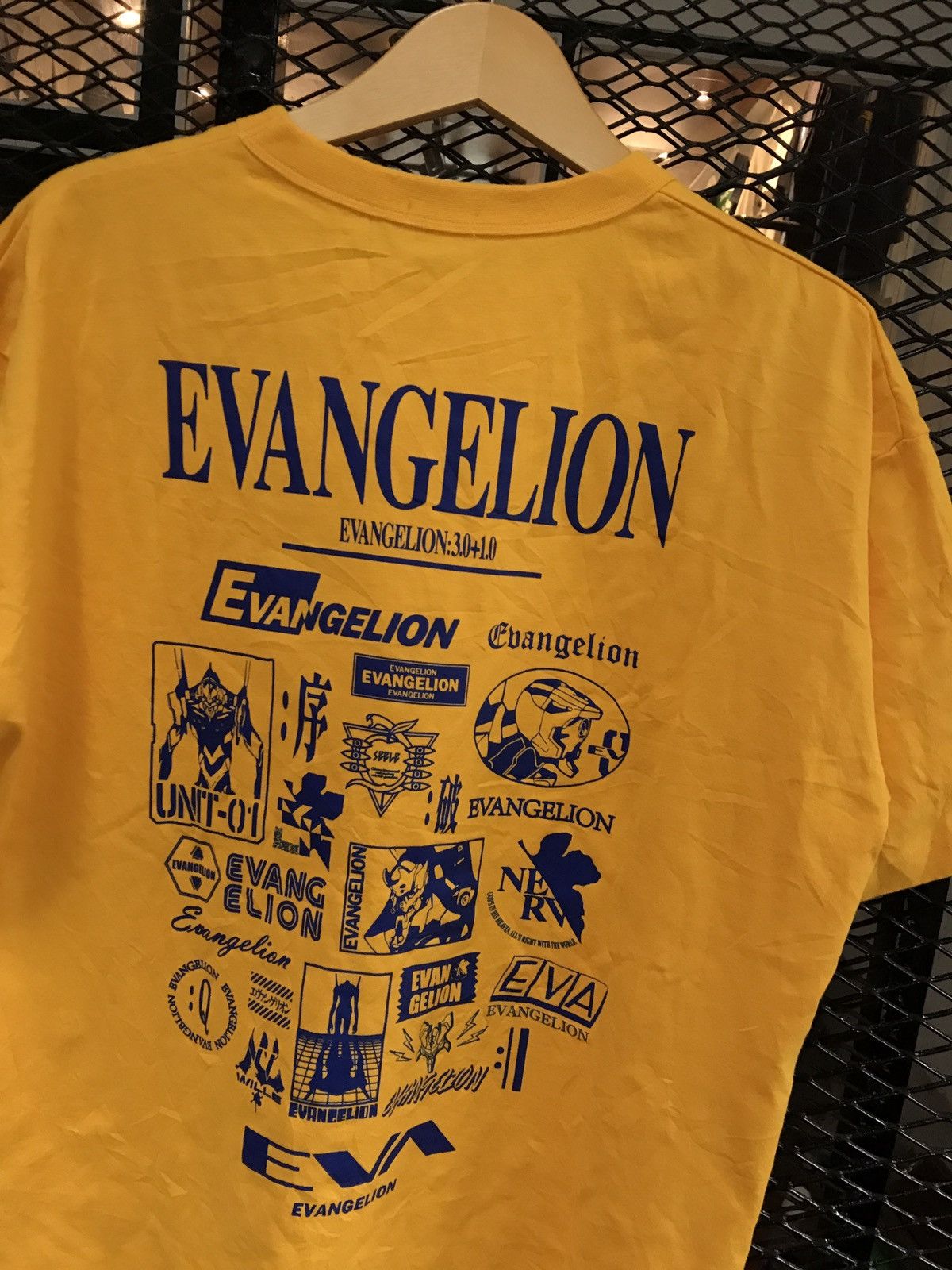 Anime EVANGELION SHIRT Size US L / EU 52-54 / 3 - 2 Thumbnail
