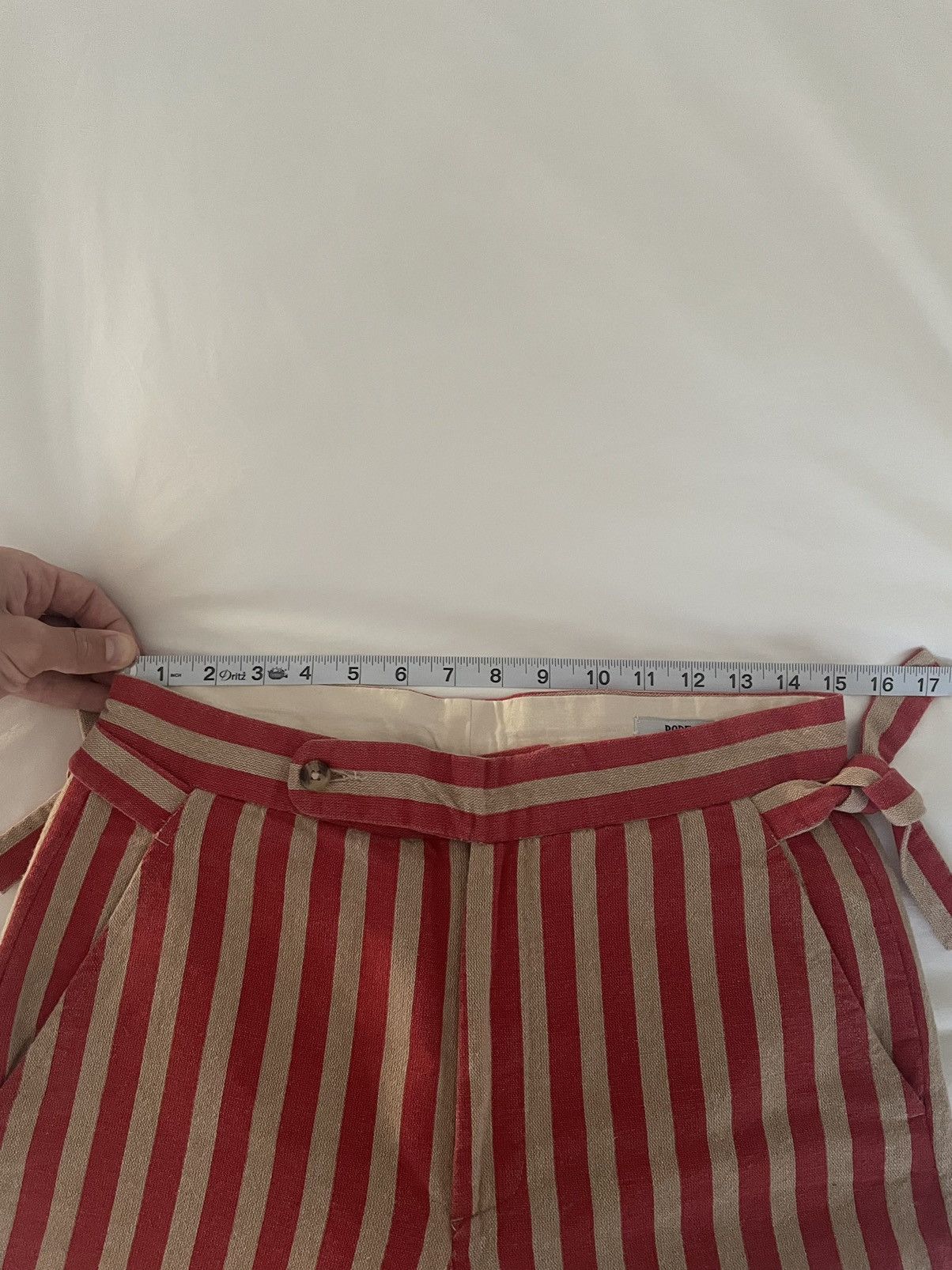 Bode Bode Candy Shop Red Striped Trousers Size US 30 / EU 46 - 6 Thumbnail
